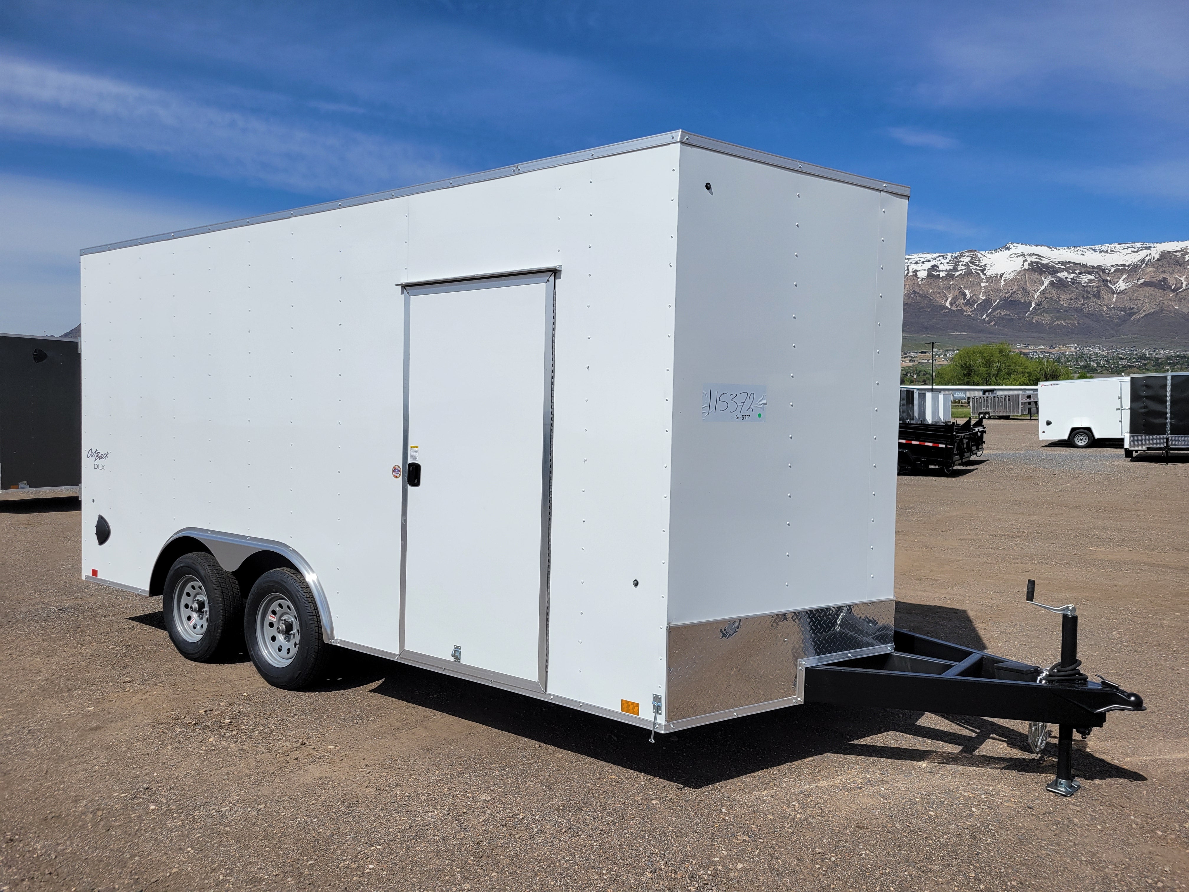 2024 Pace 8.5 x 16 Outback Enclosed Trailer