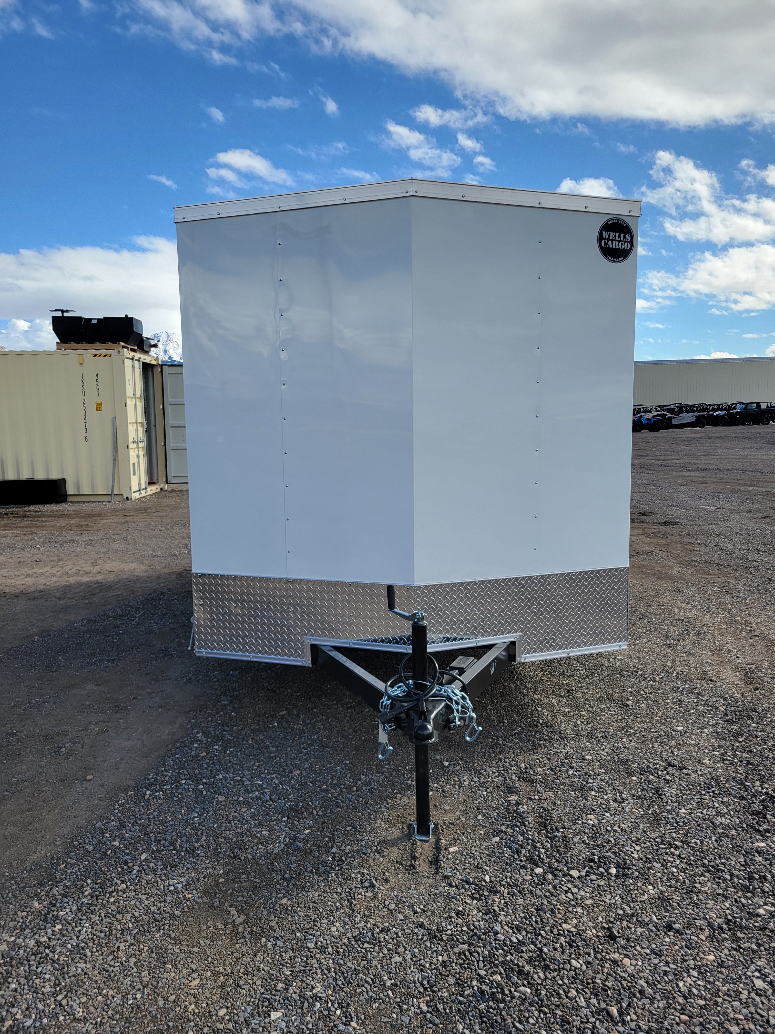 2025 Wells Cargo 7 x 16 Deluxe Enclosed Trailer