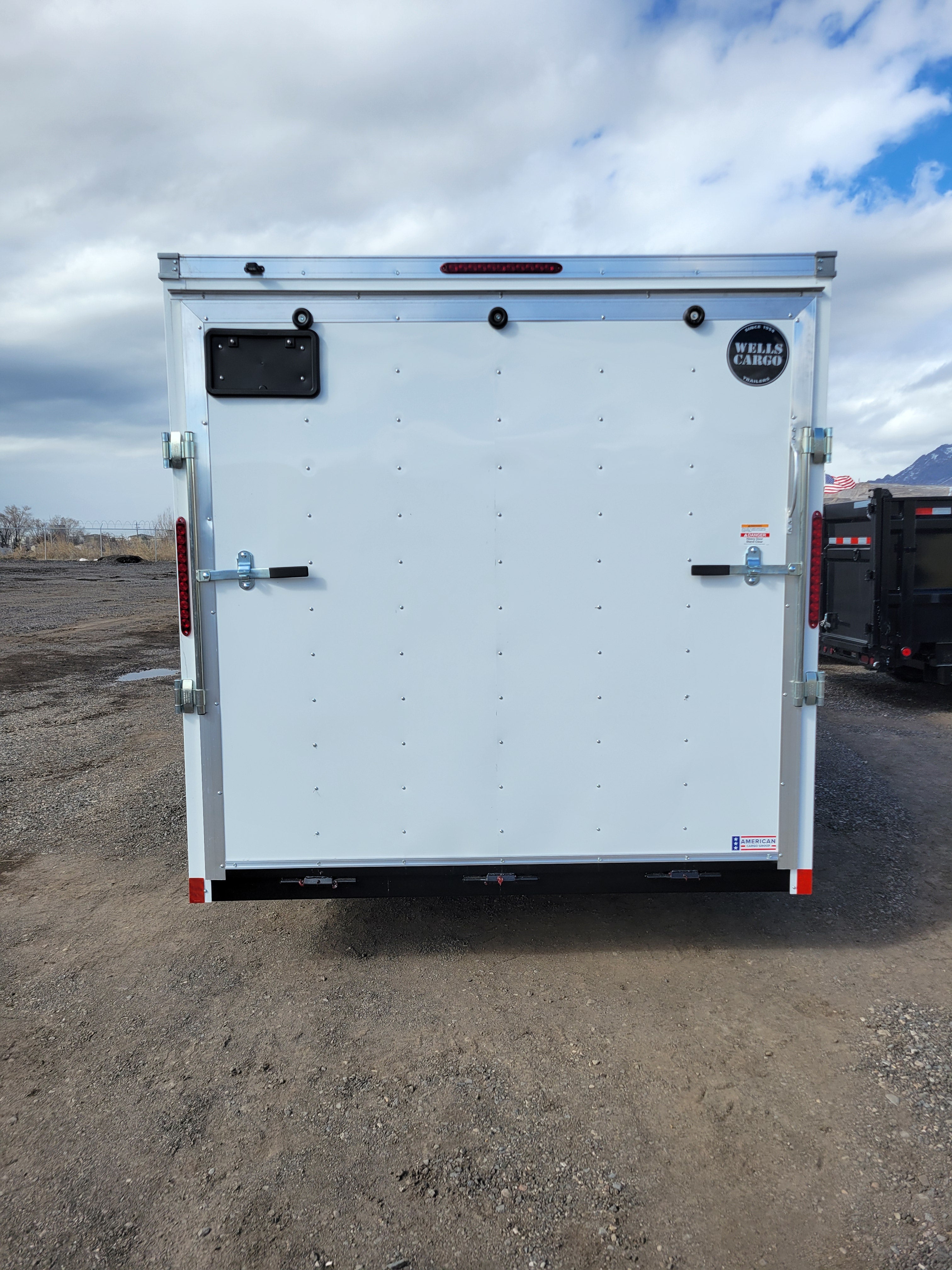 2025 Wells Cargo 7 x 16 Deluxe Enclosed Trailer