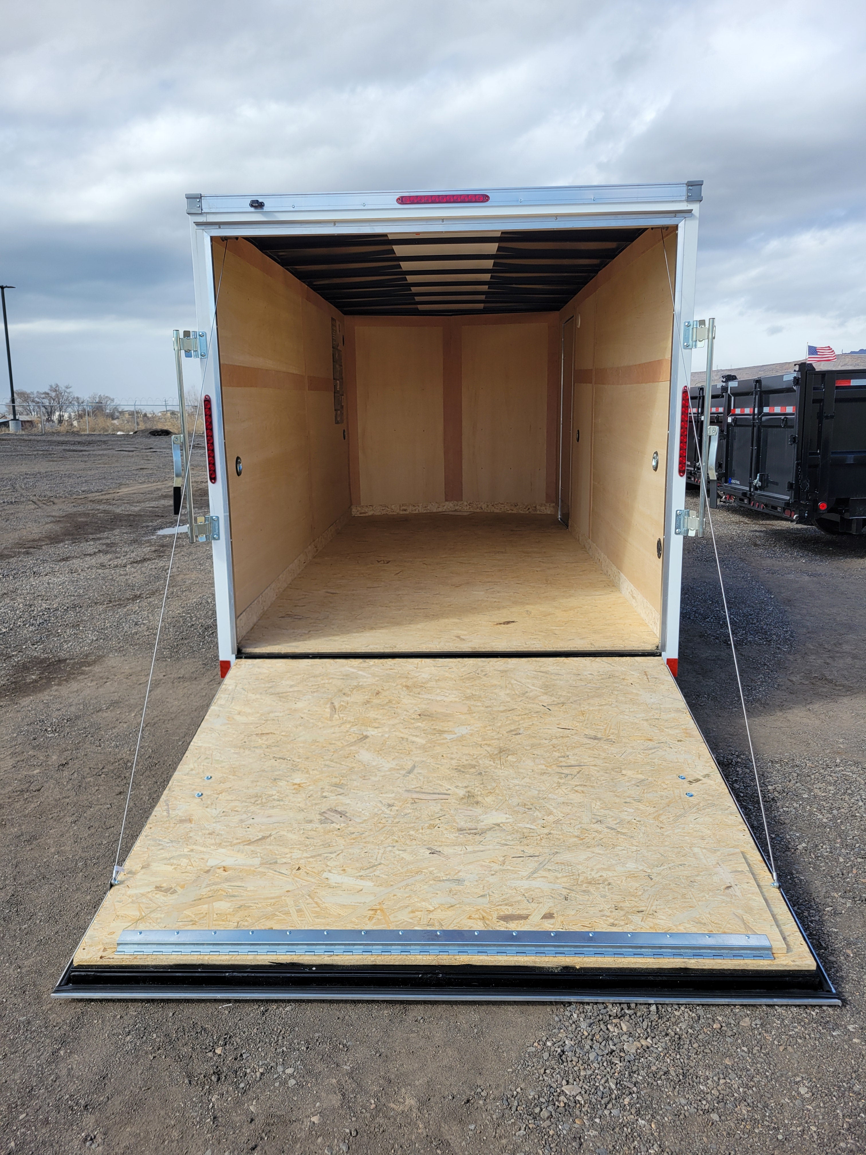 2025 Wells Cargo 7 x 16 Deluxe Enclosed Trailer