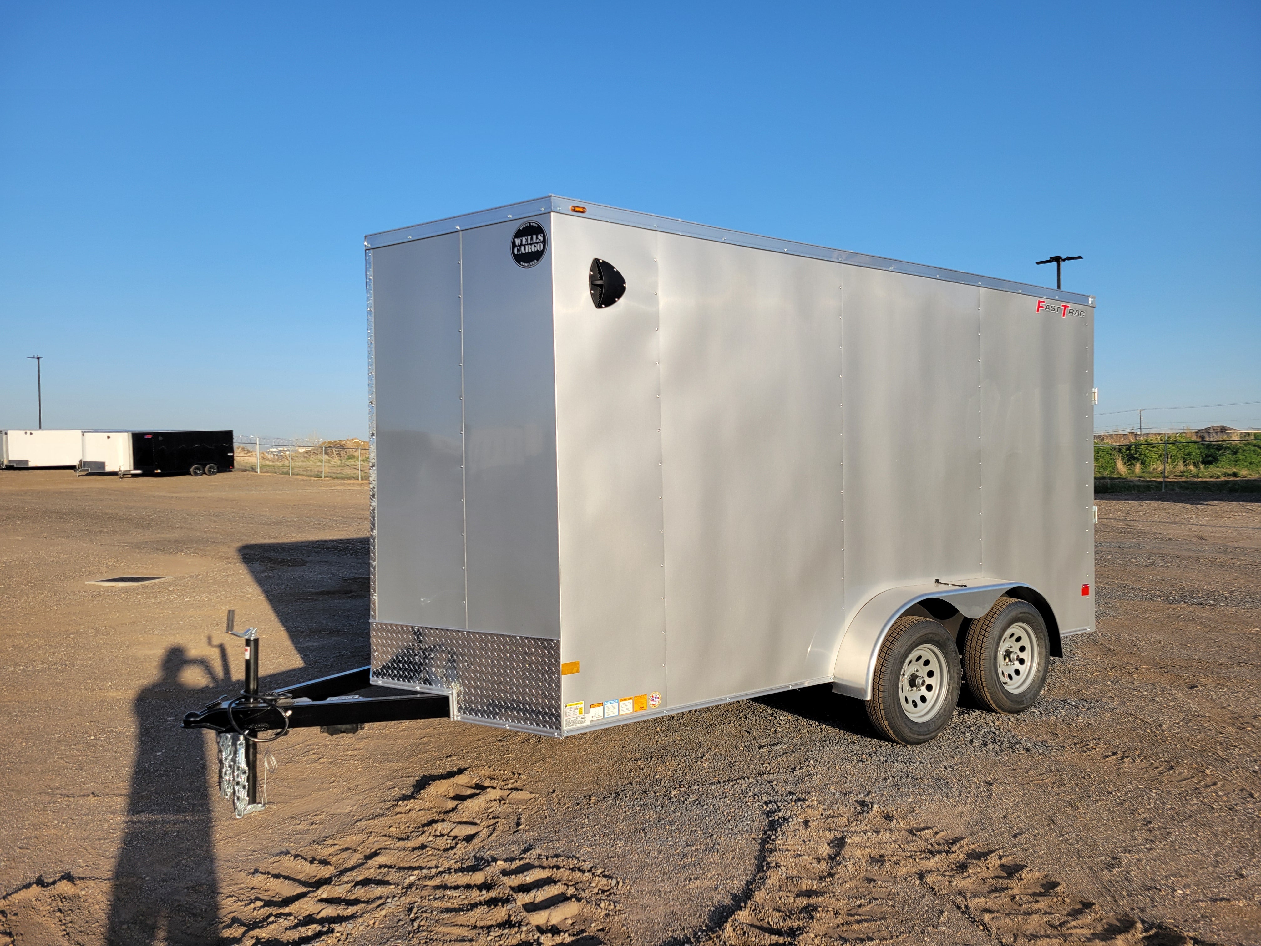 2025 Wells Cargo 7 x 14 Deluxe Trailer