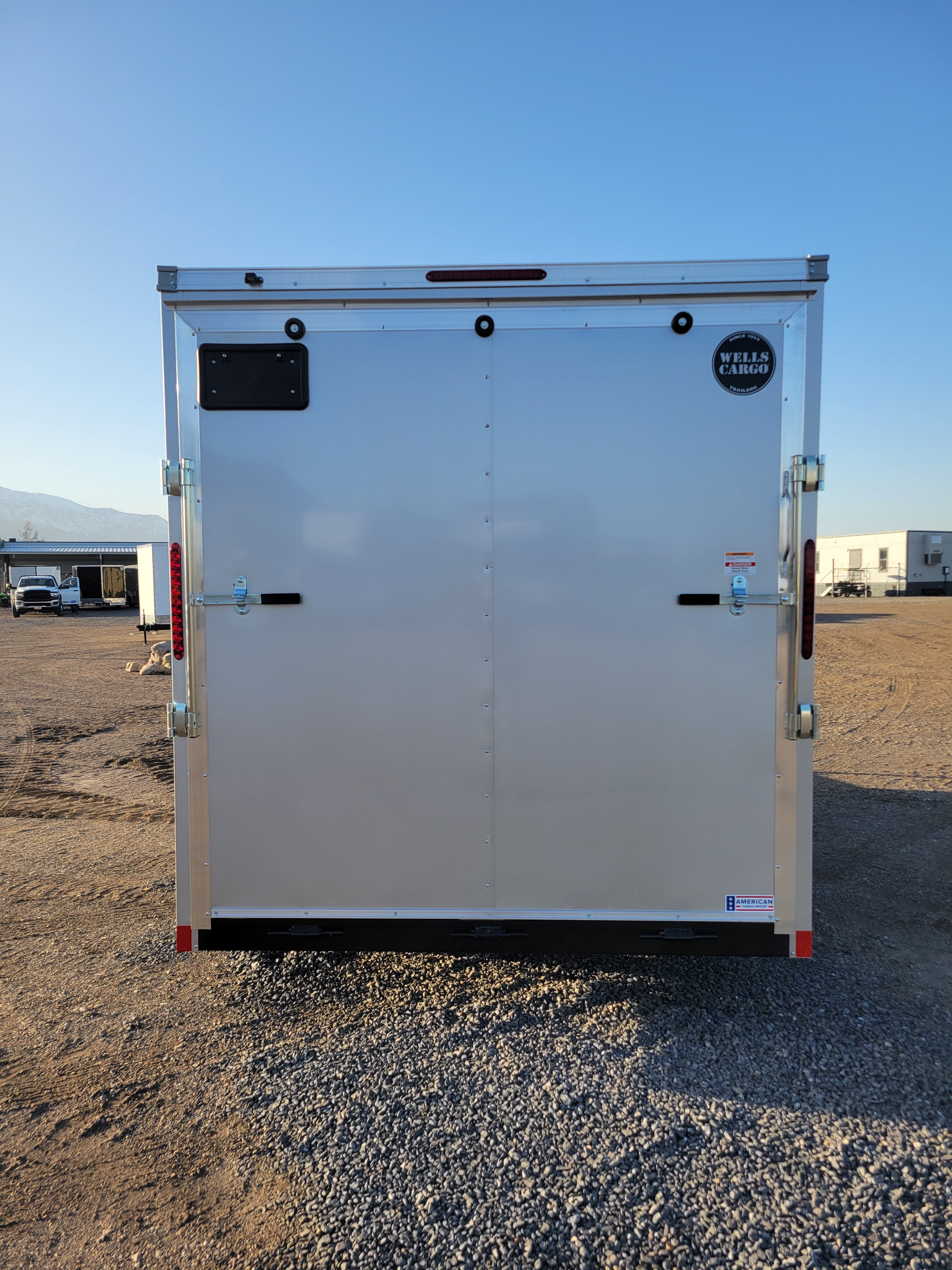 2025 Wells Cargo 7 x 14 Deluxe Trailer