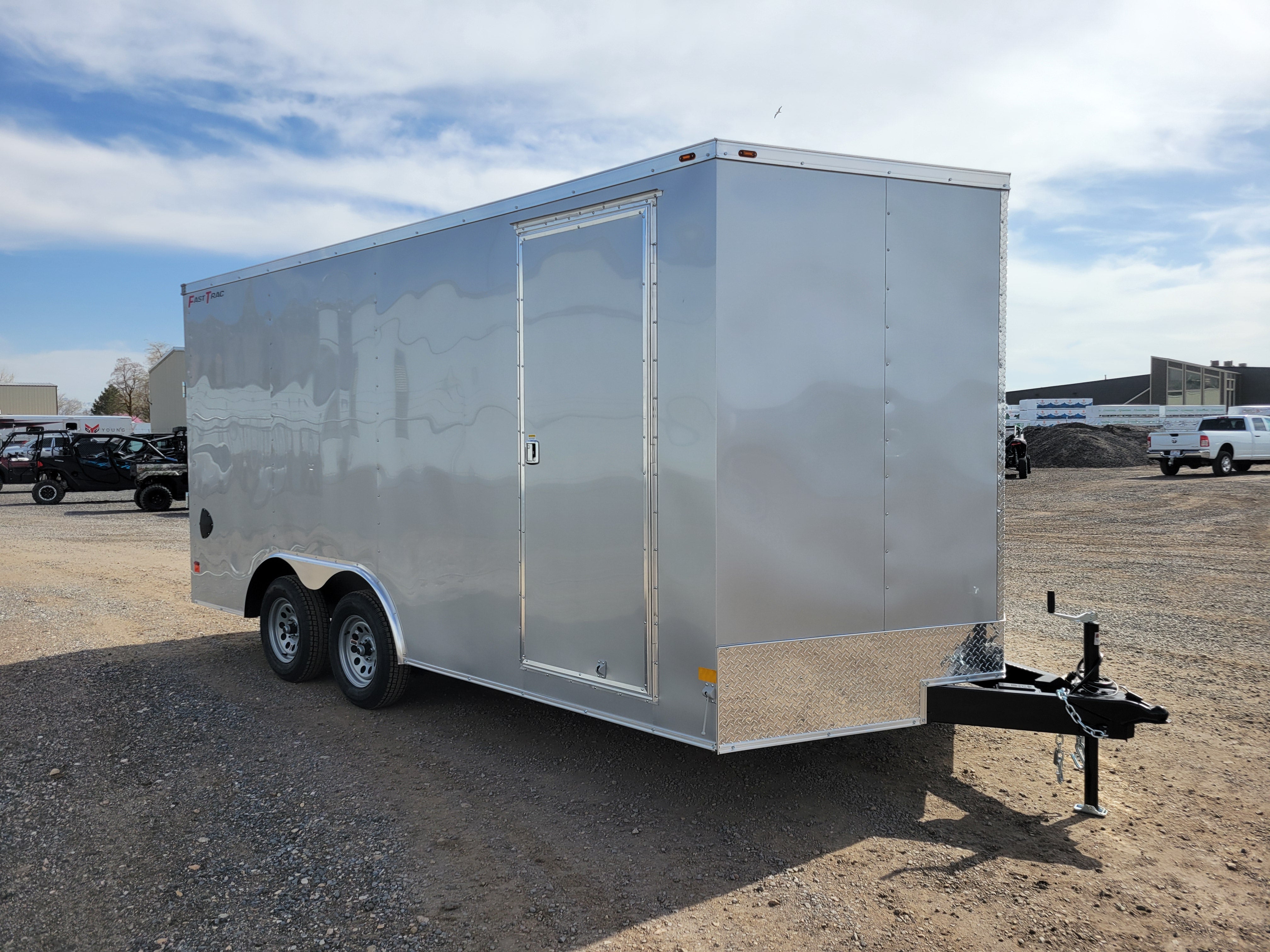 2025 Wells Cargo 8.5 x 16 Deluxe Enclosed Trailer
