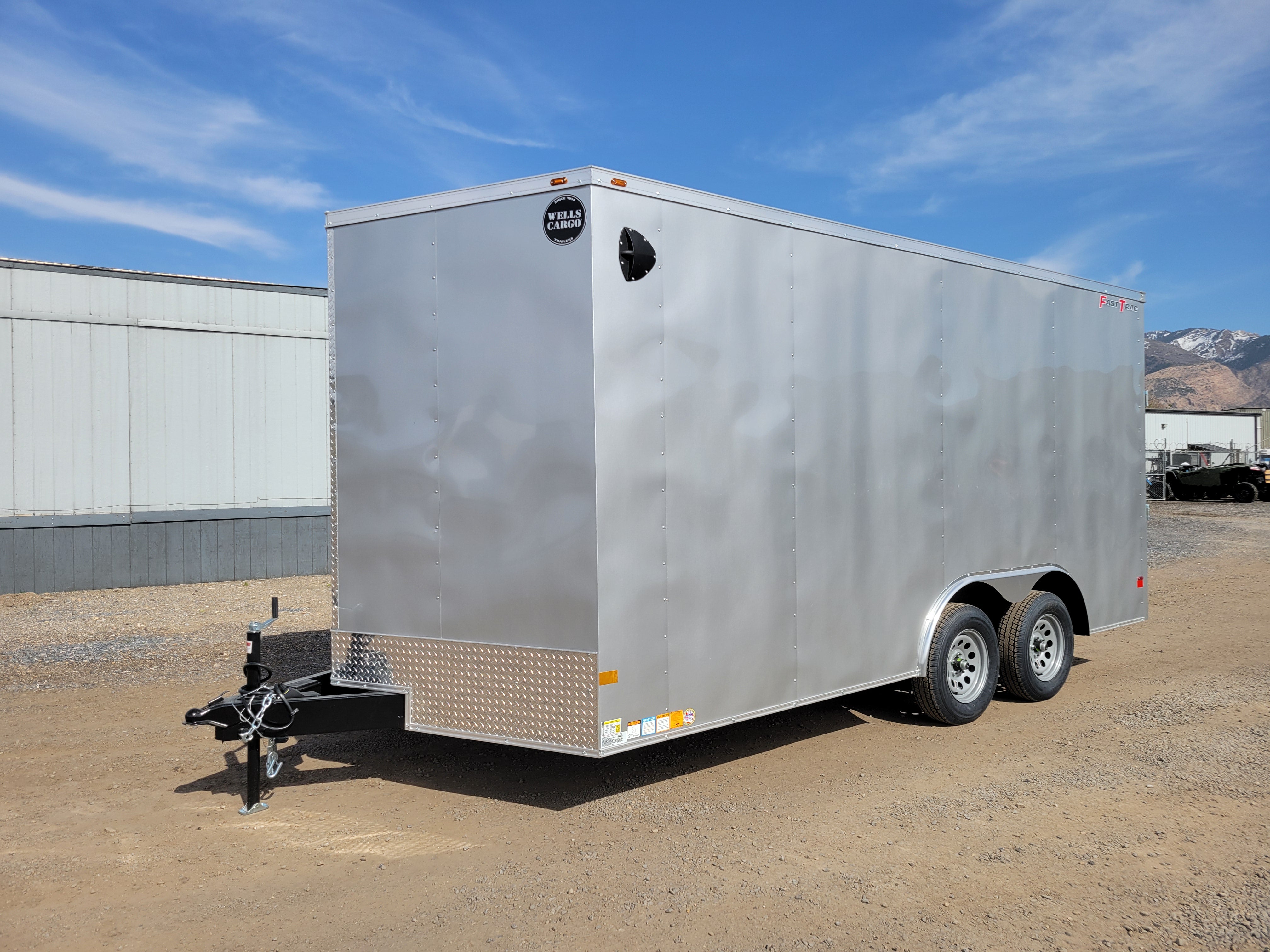 2025 Wells Cargo 8.5 x 16 Deluxe Enclosed Trailer