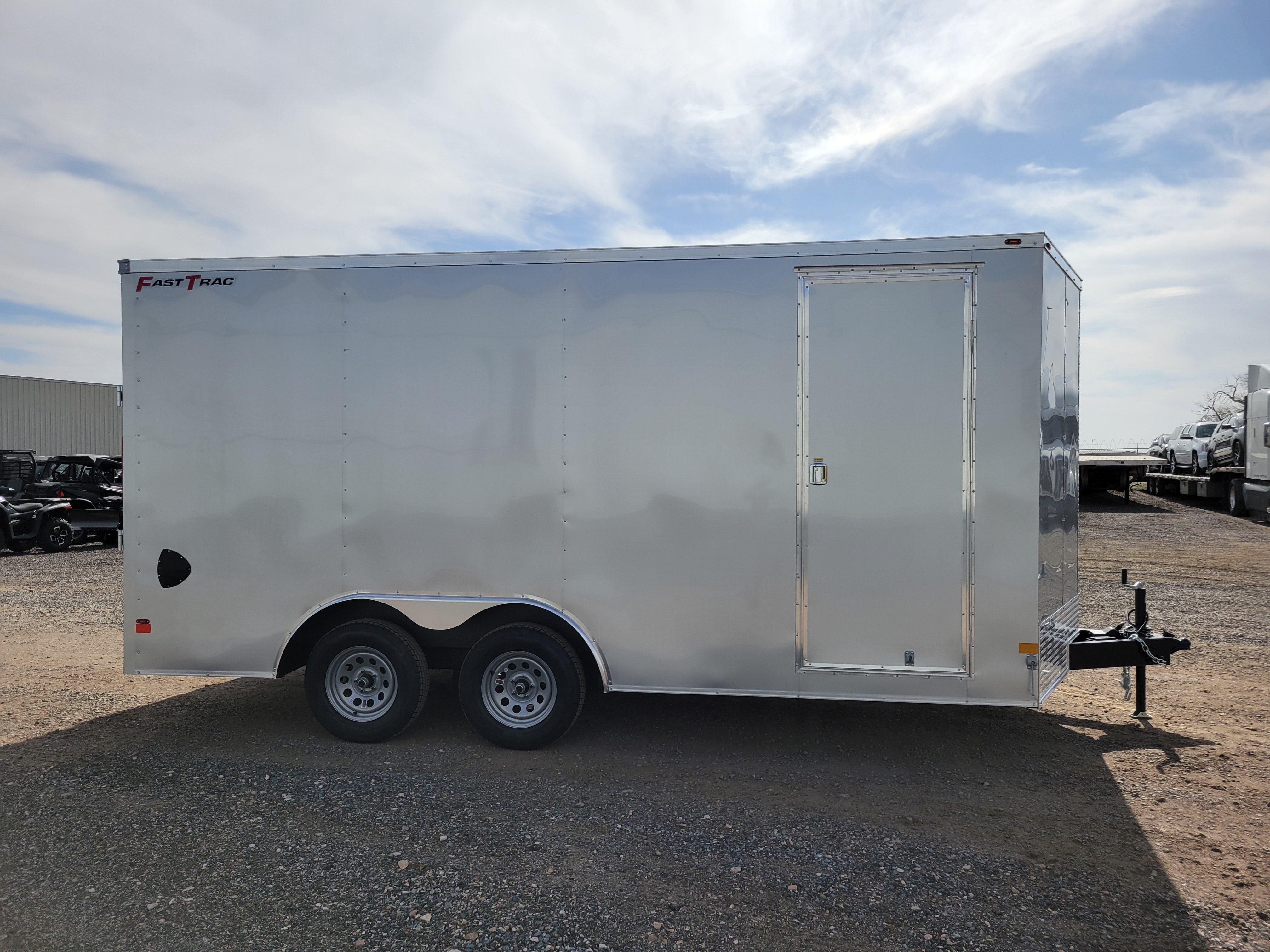 2025 Wells Cargo 8.5 x 16 Deluxe Enclosed Trailer