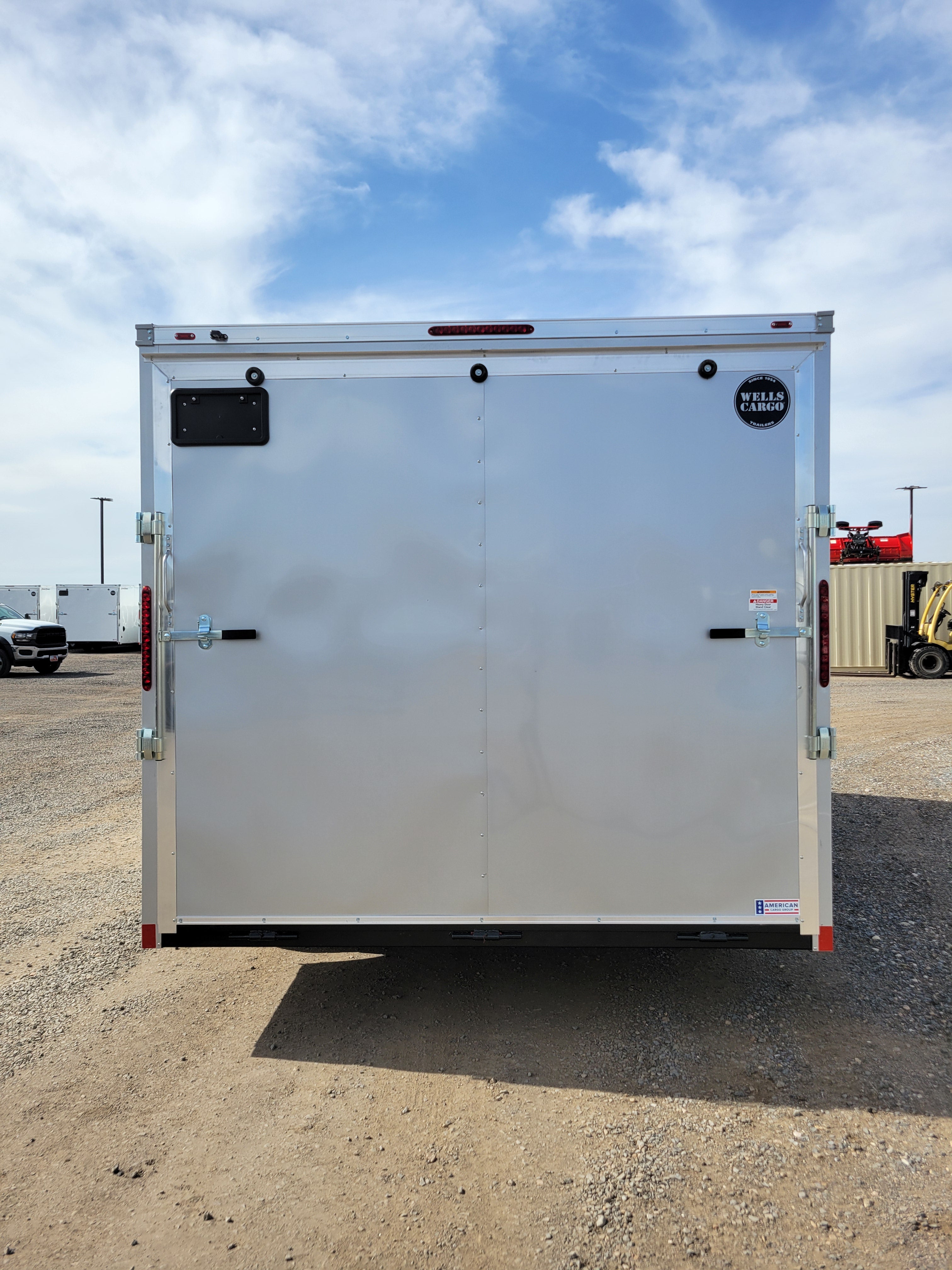 2025 Wells Cargo 8.5 x 16 Deluxe Enclosed Trailer