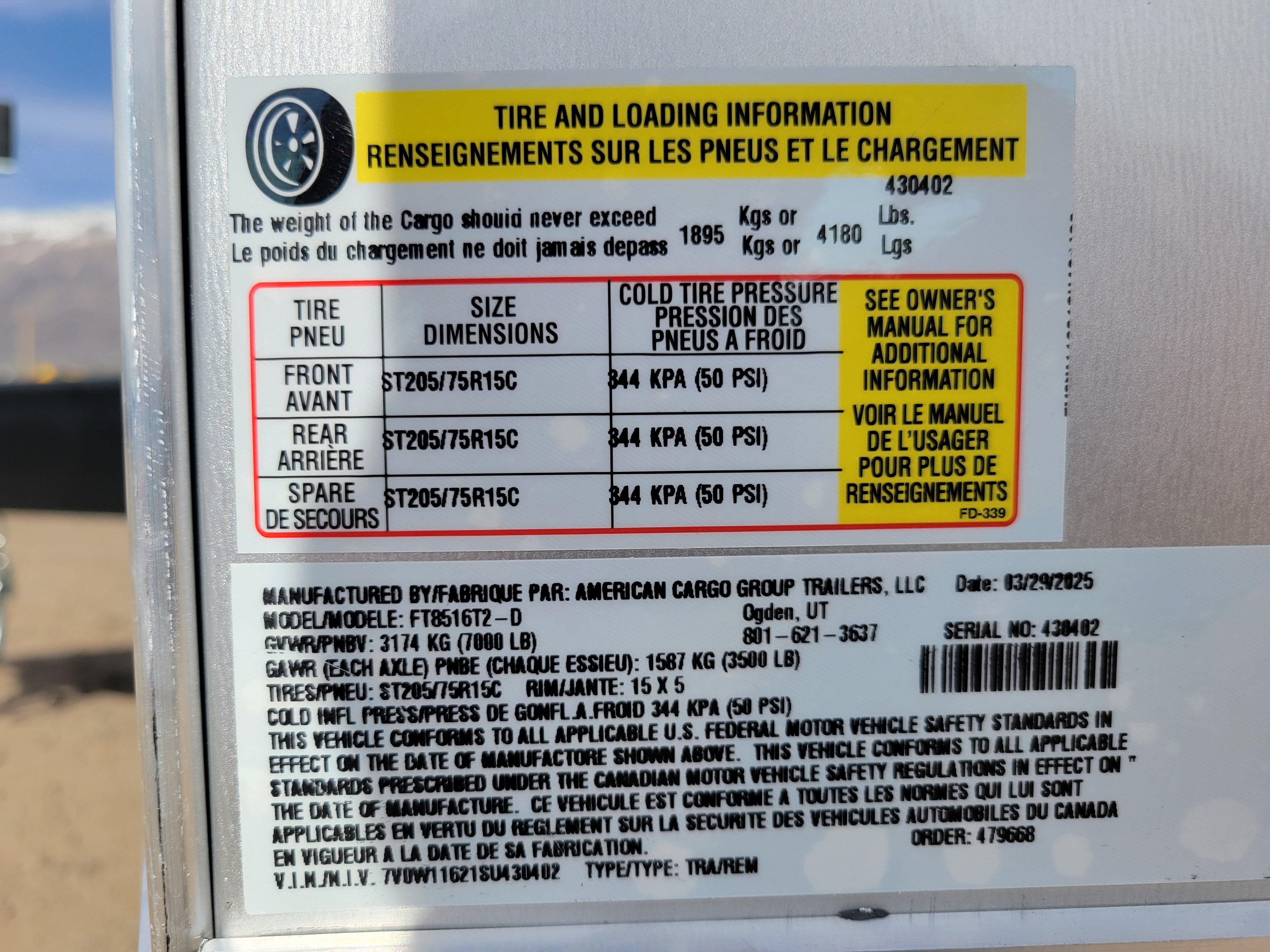 2025 Wells Cargo 8.5 x 16 Deluxe Enclosed Trailer