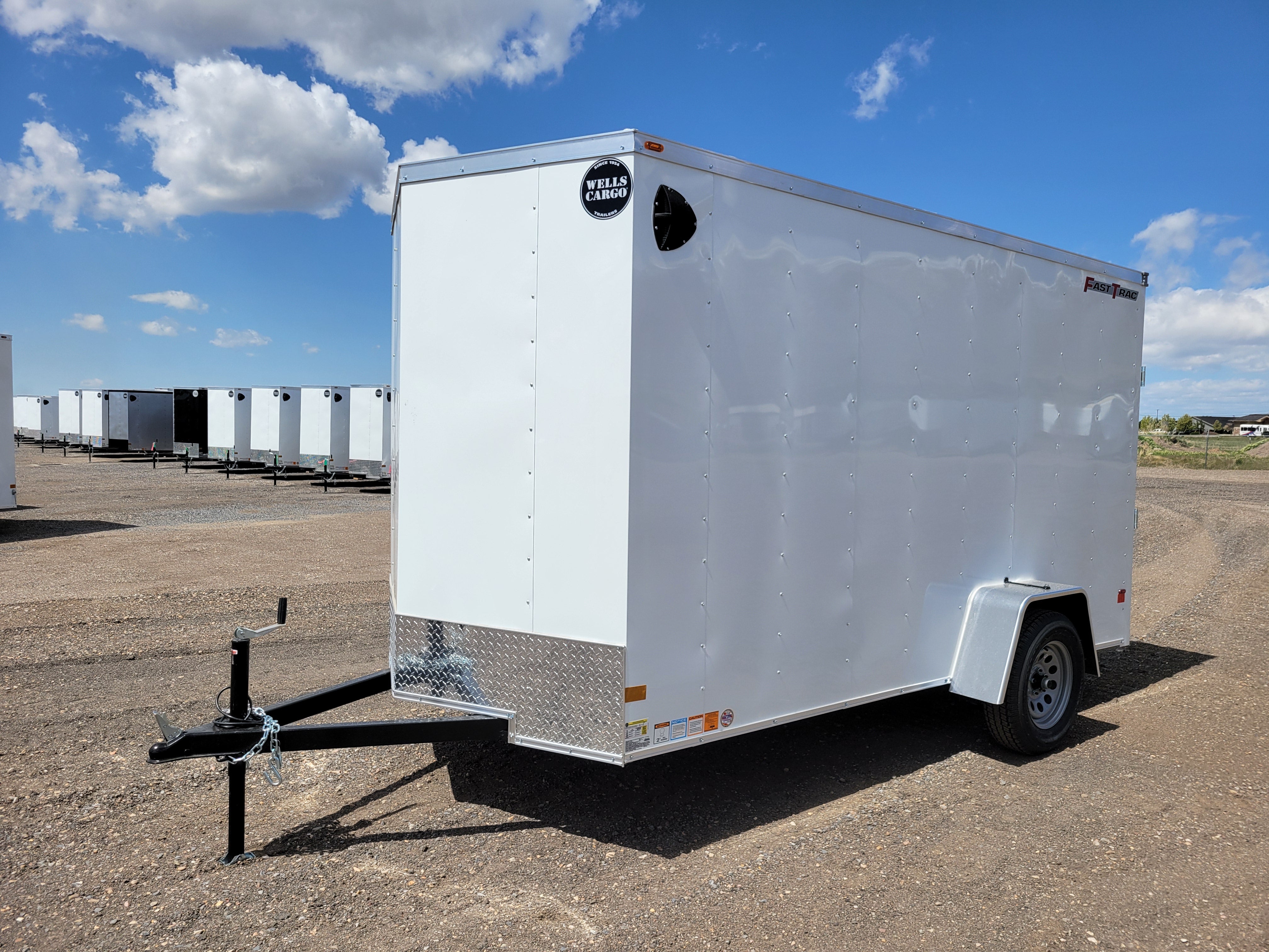 2025 Wells Cargo 6 x 12 Enclosed Trailer