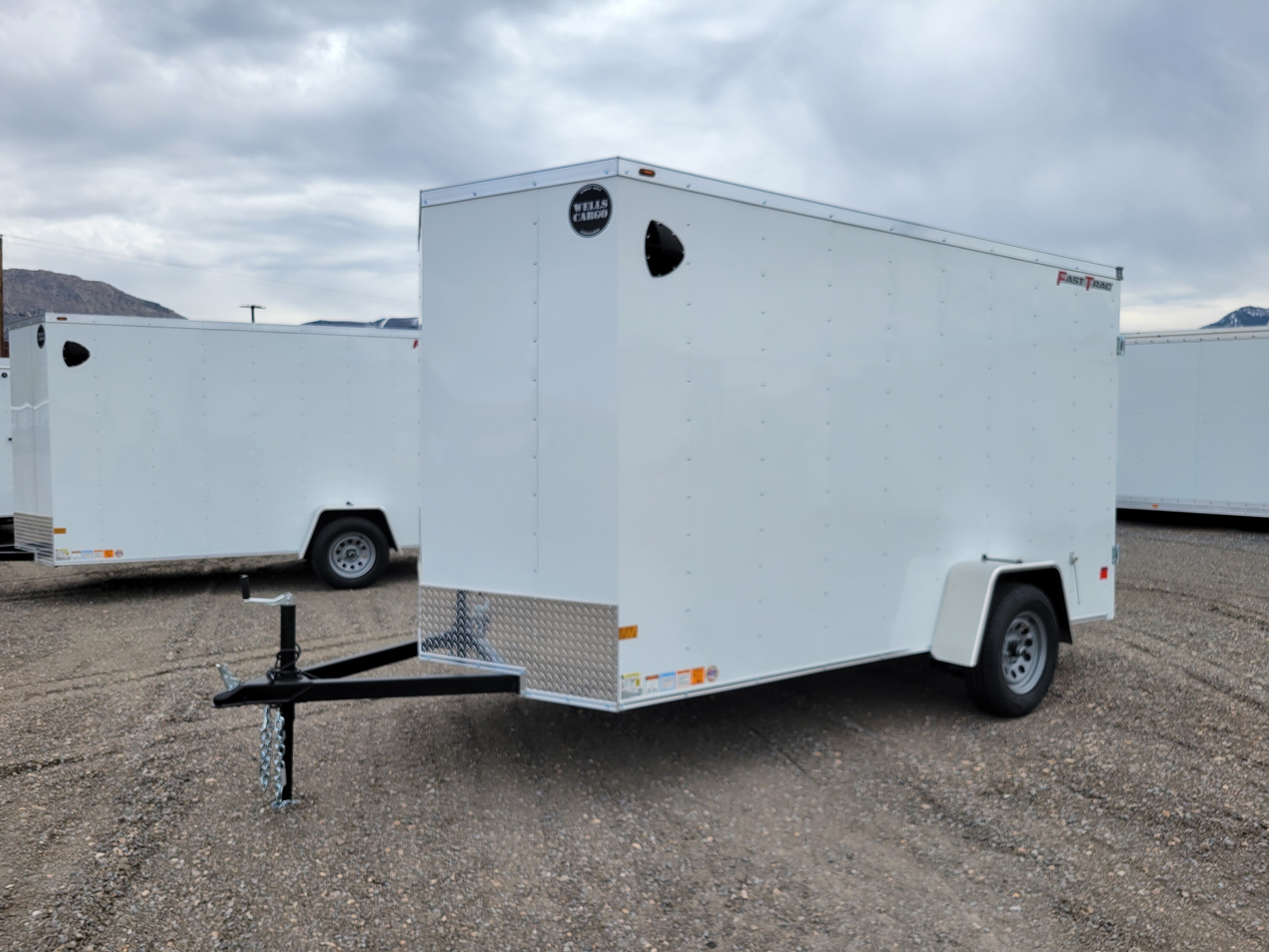 2025 Wells Cargo 6 x 12 Enclosed Trailer