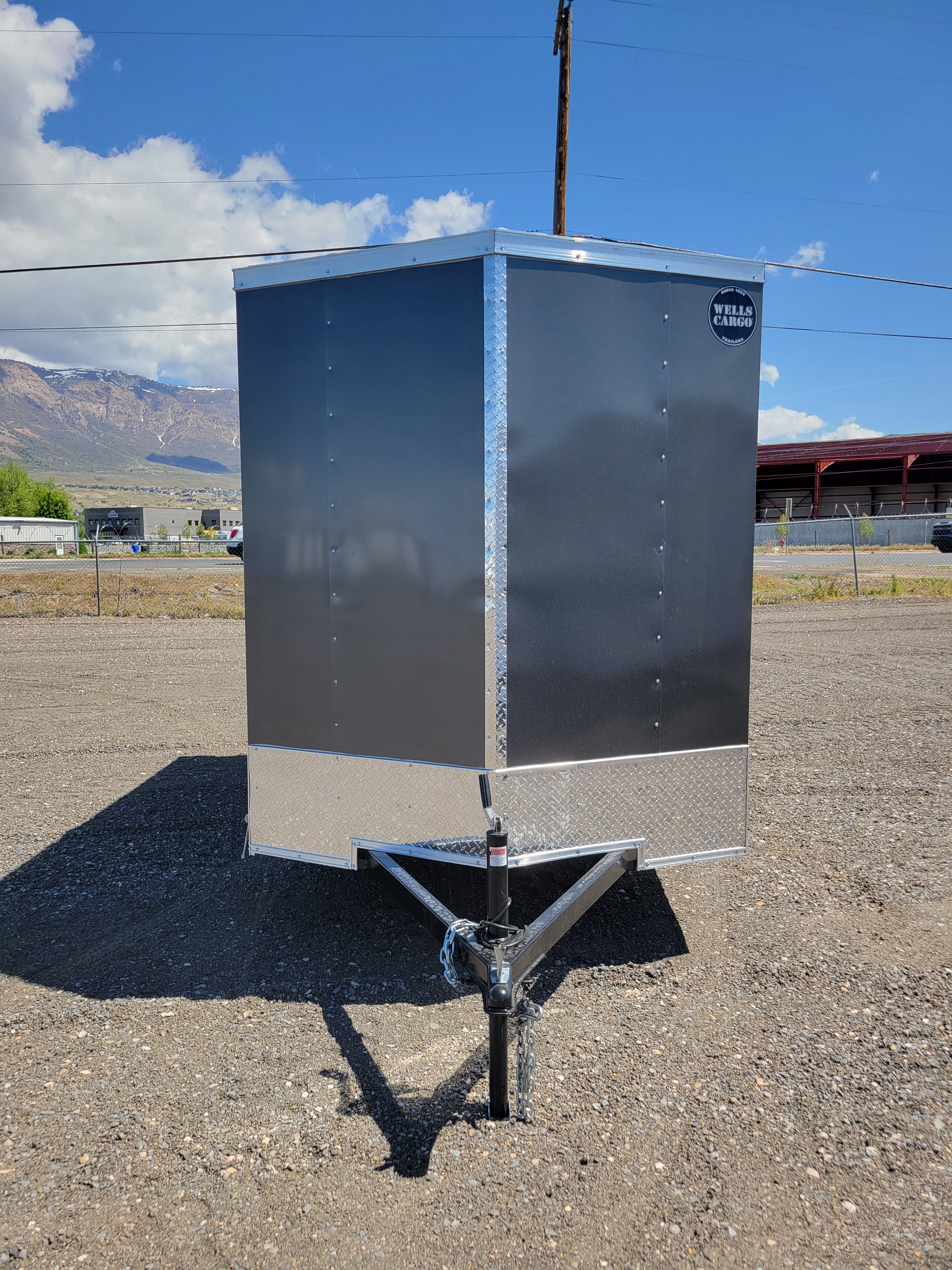 2025 Wells Cargo 6 x 10 Deluxe Enclosed Trailer