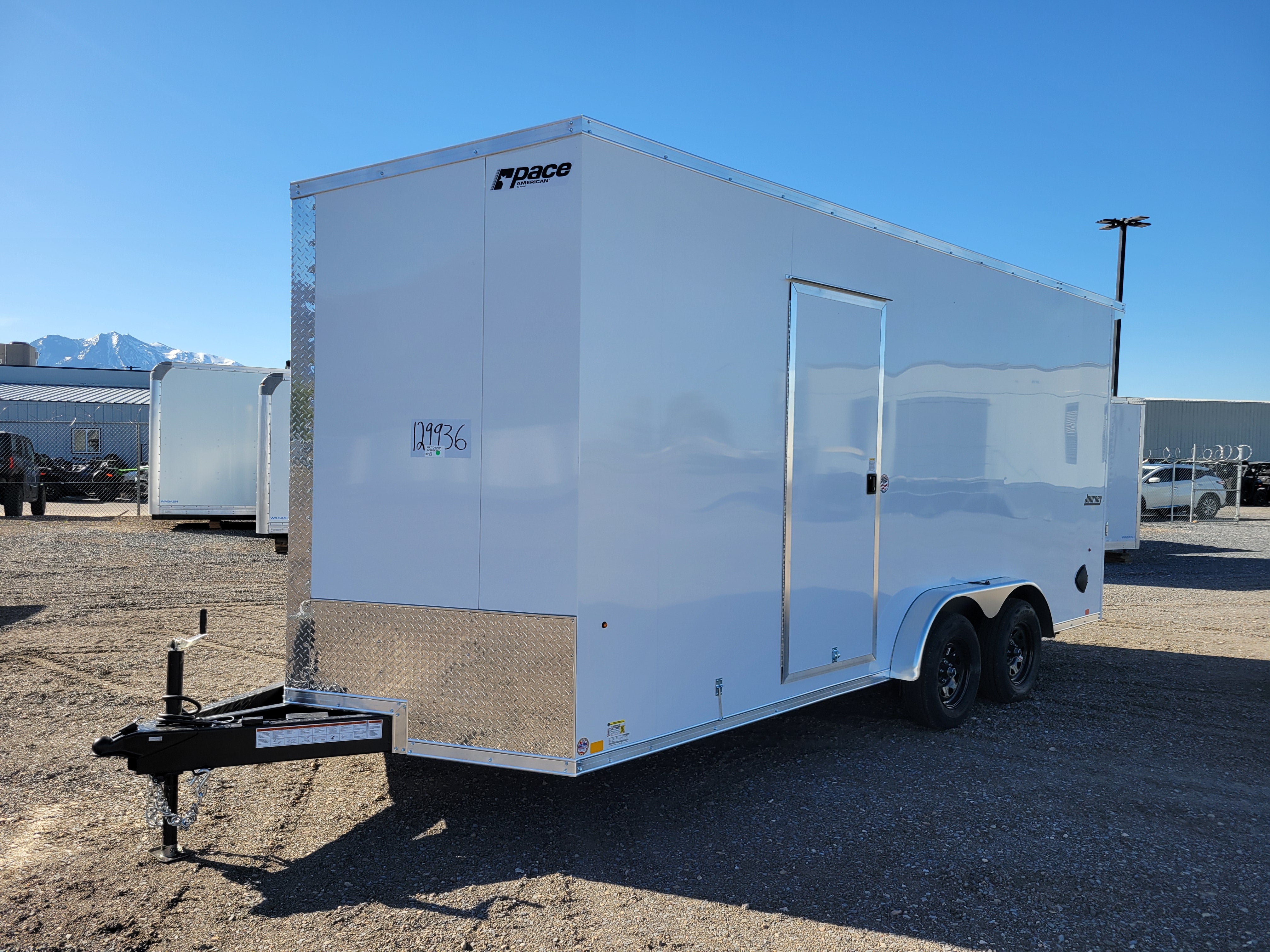 2025 Pace 7.5 x 18 Journey Enclosed Trailer