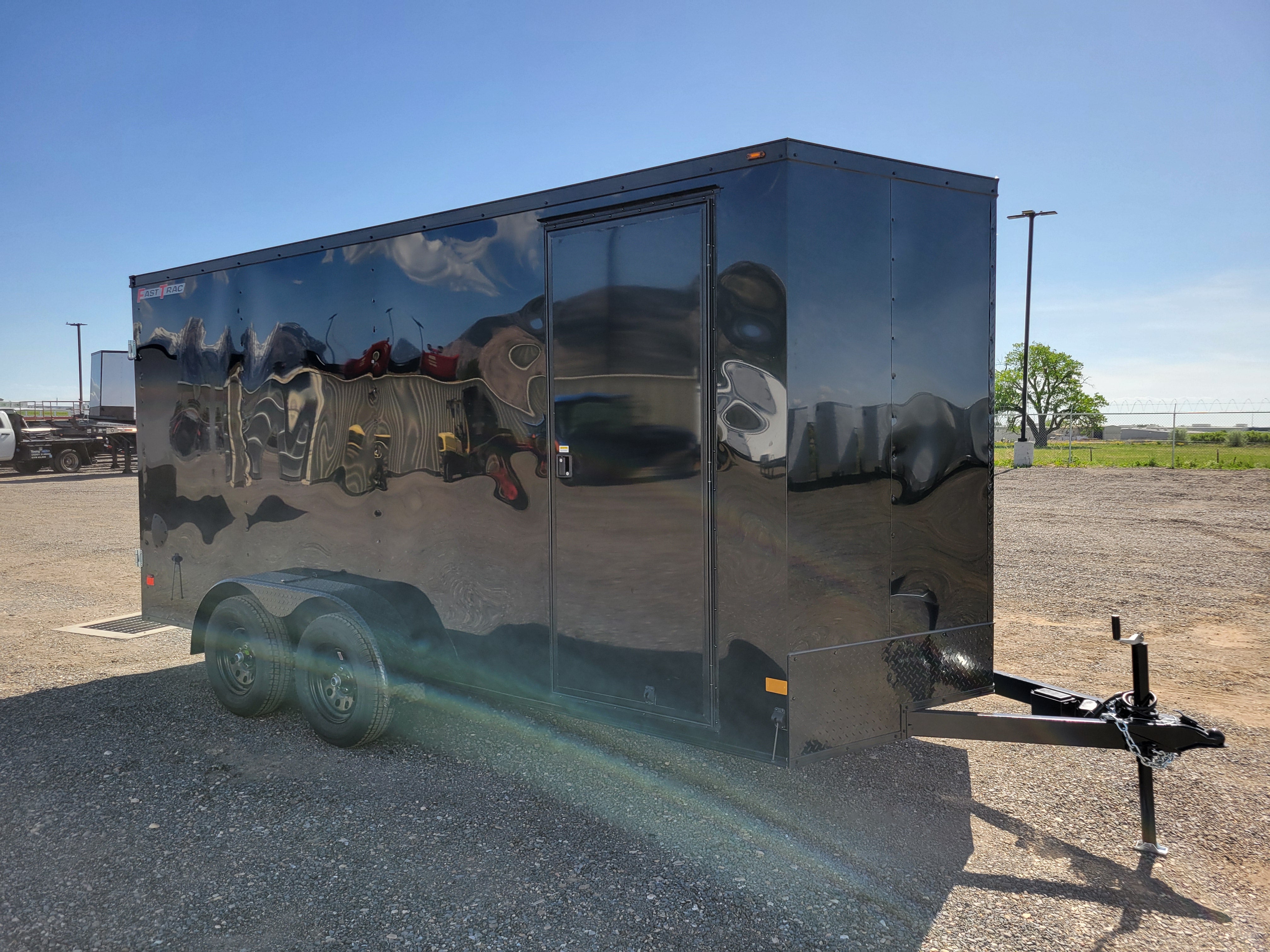 2025 Wells Cargo 7 x 16 Deluxe Enclosed Trailer