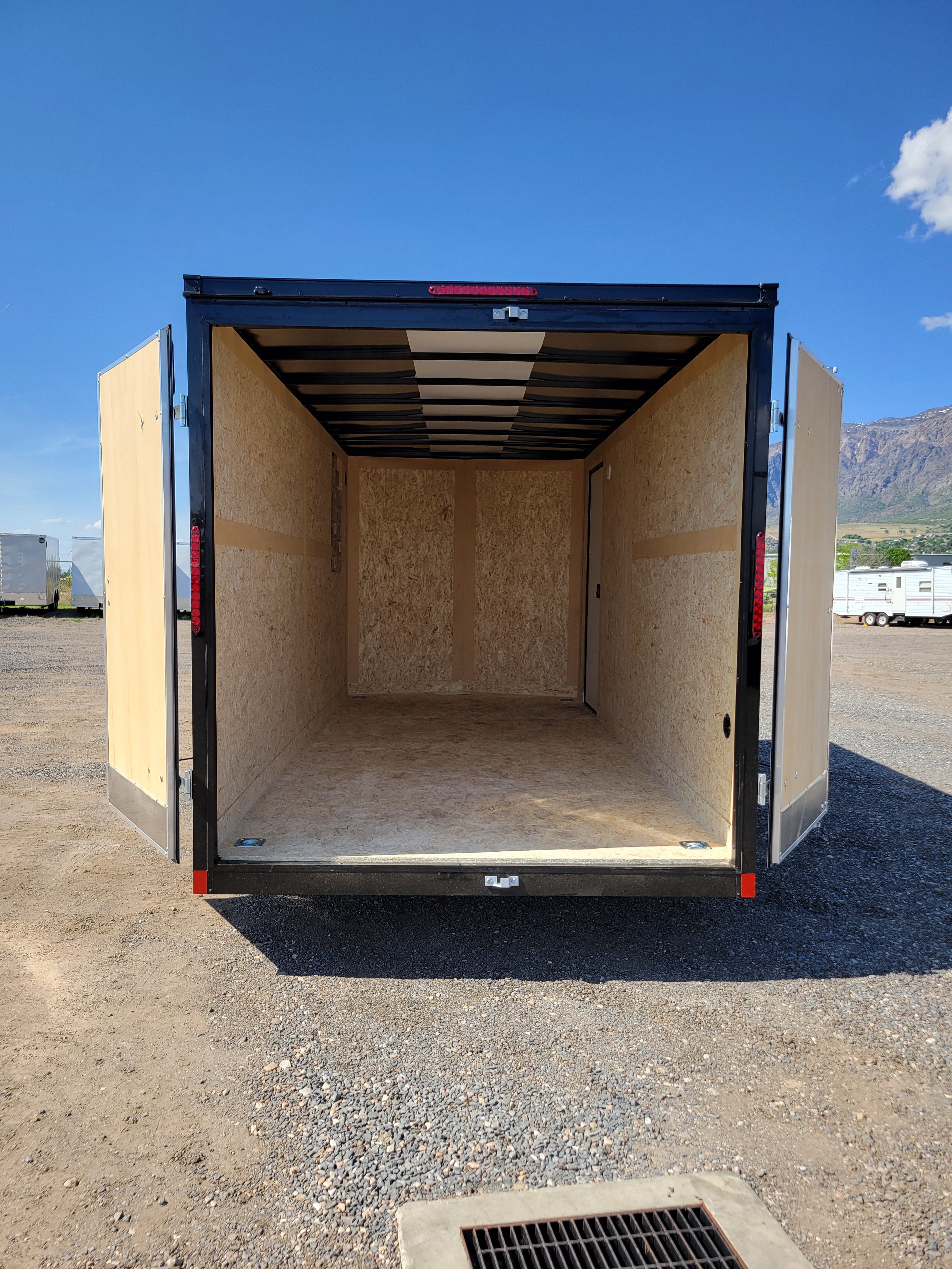 2025 Wells Cargo 7 x 16 Deluxe Enclosed Trailer