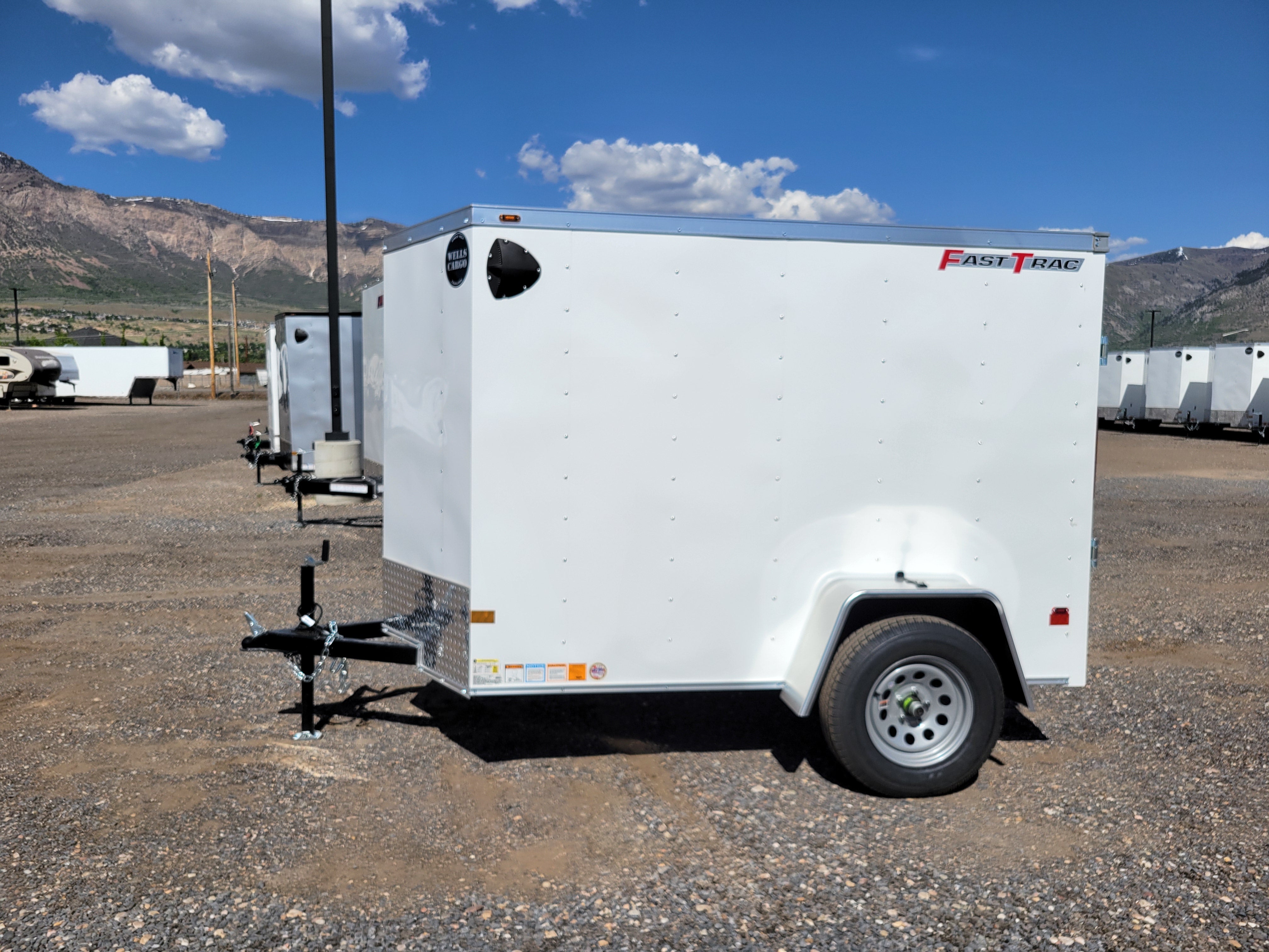 2025 Wells Cargo 5 x 8 Enclosed Trailer
