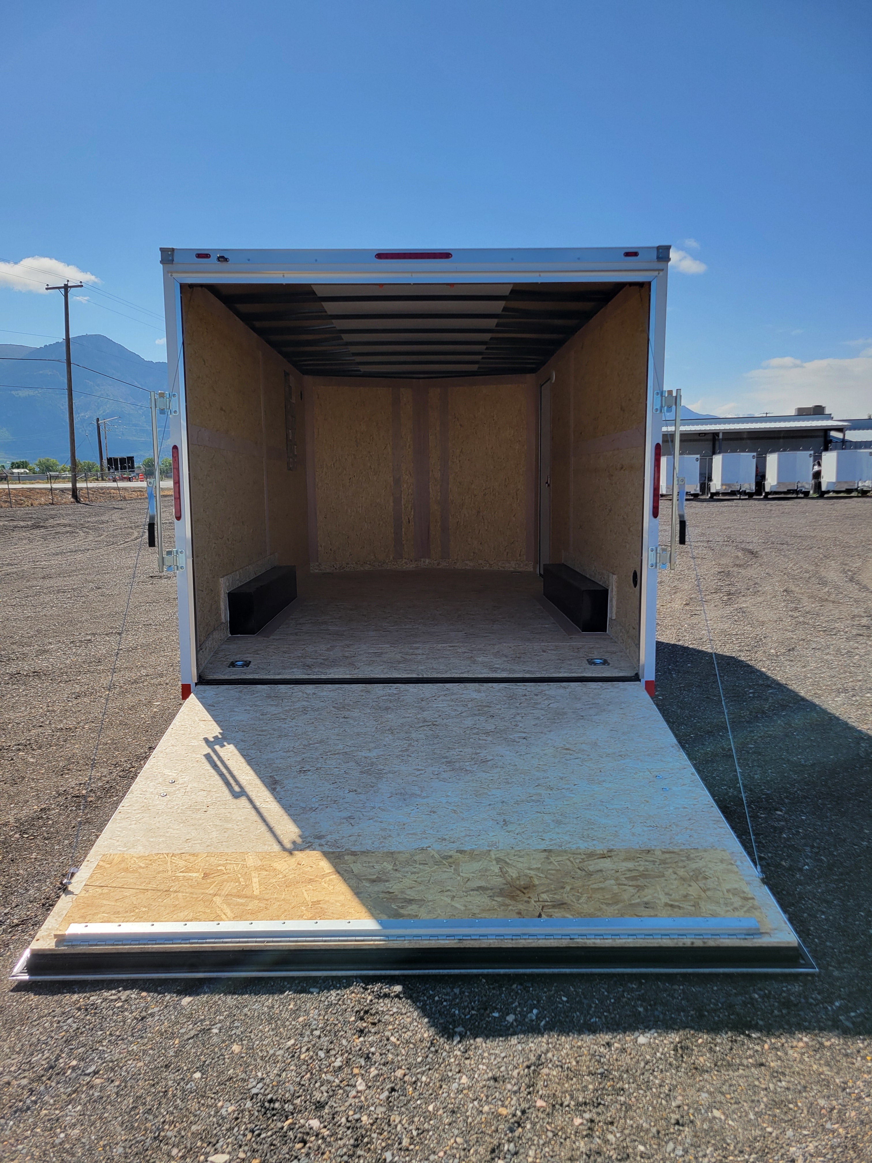 2025 Wells Cargo 8.5 x 16 Deluxe Enclosed Trailer