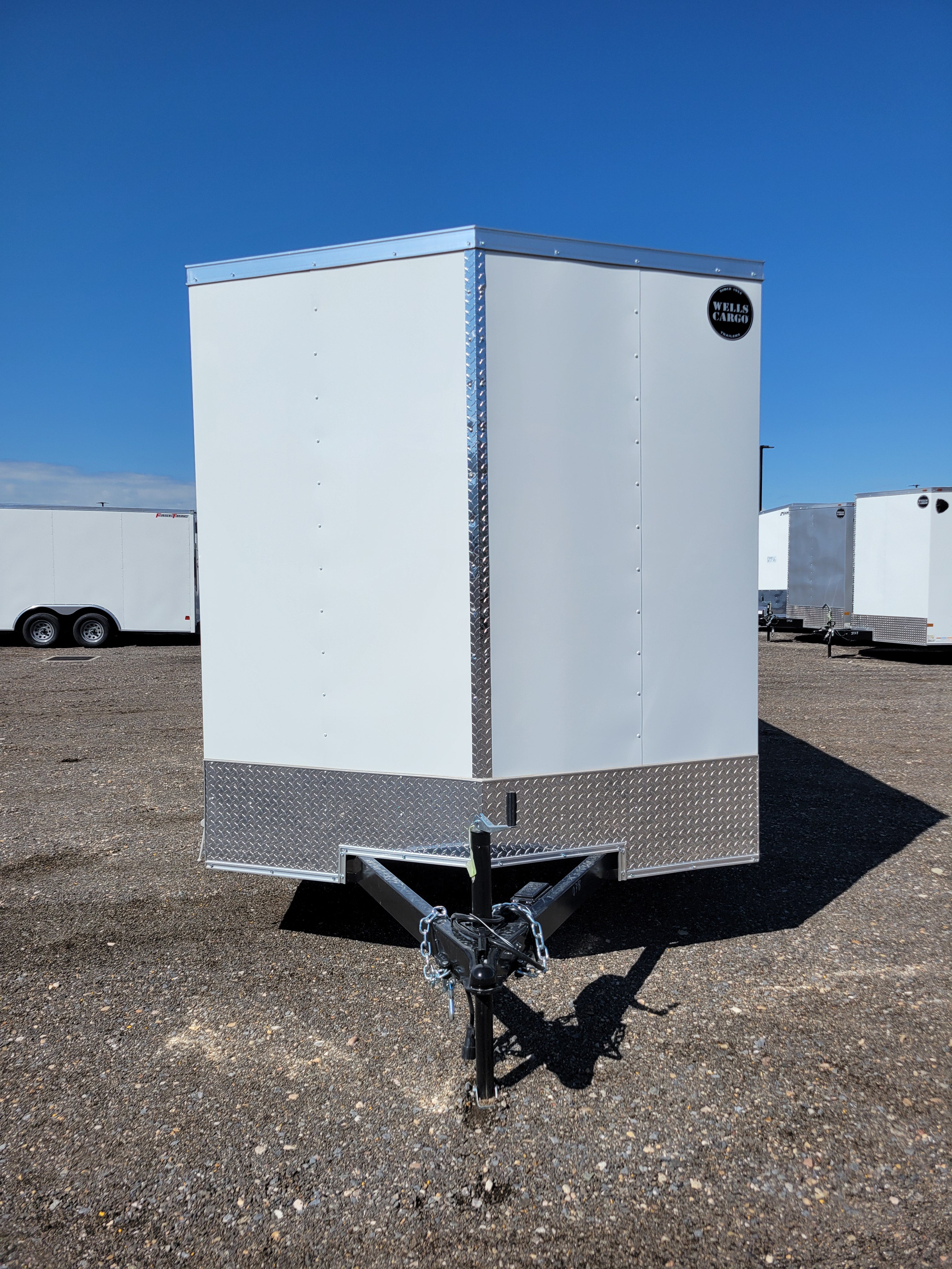 2025 Wells Cargo 7 x 16 Deluxe Enclosed Trailer