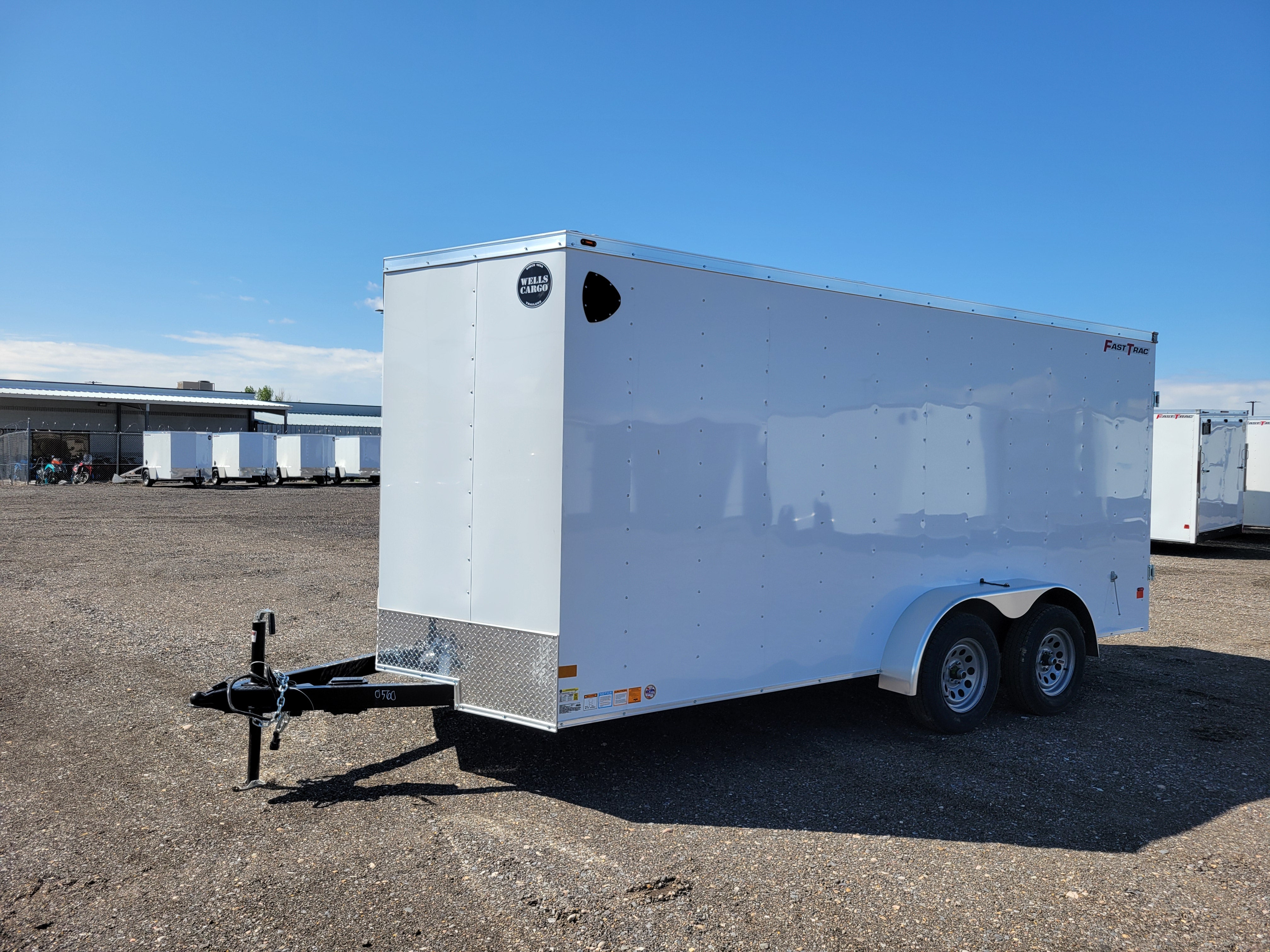 2025 Wells Cargo 7 x 16 Enclosed Trailer