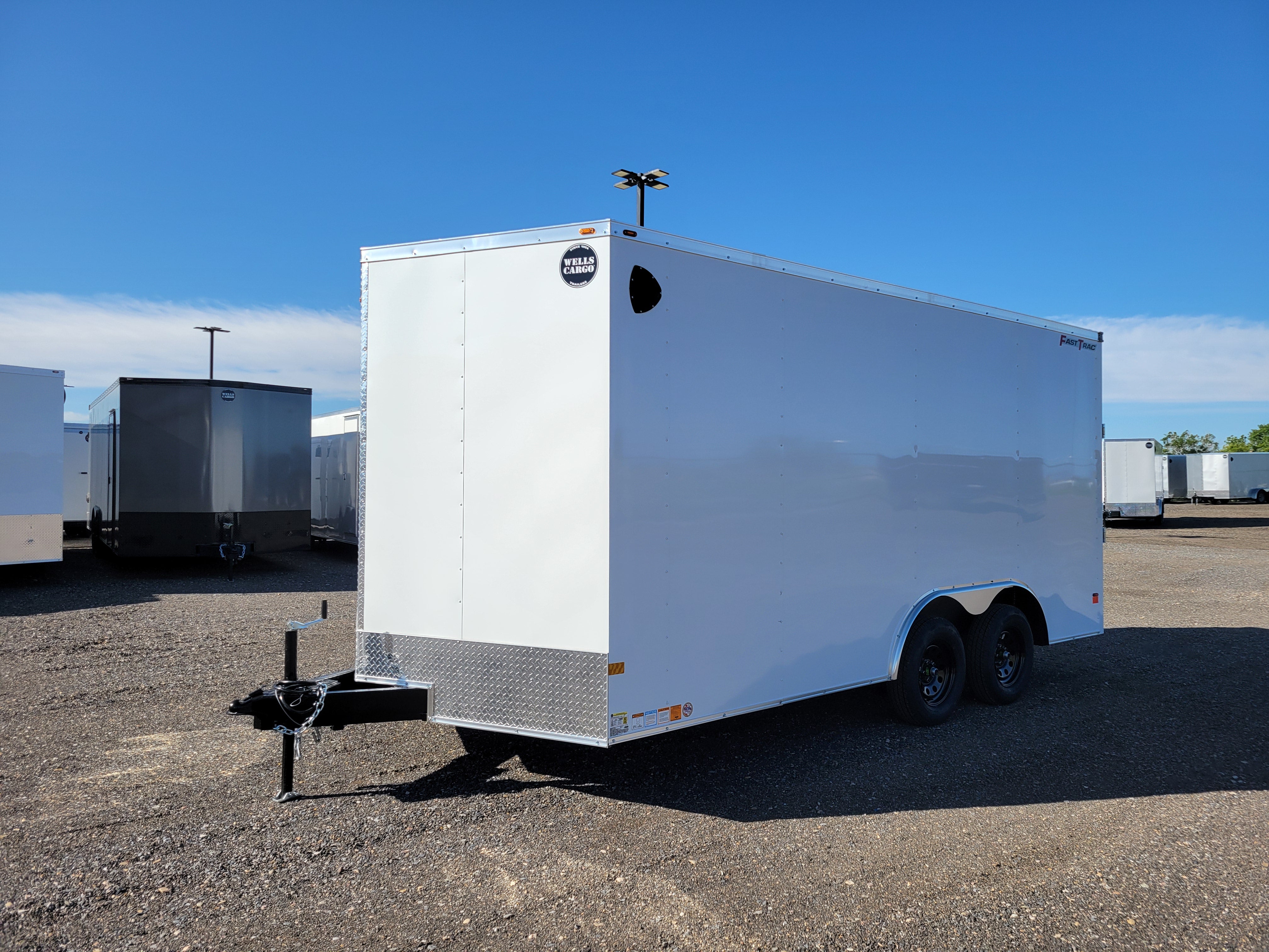 2025 Wells Cargo 8.5 x 16 Deluxe Enclosed Trailer