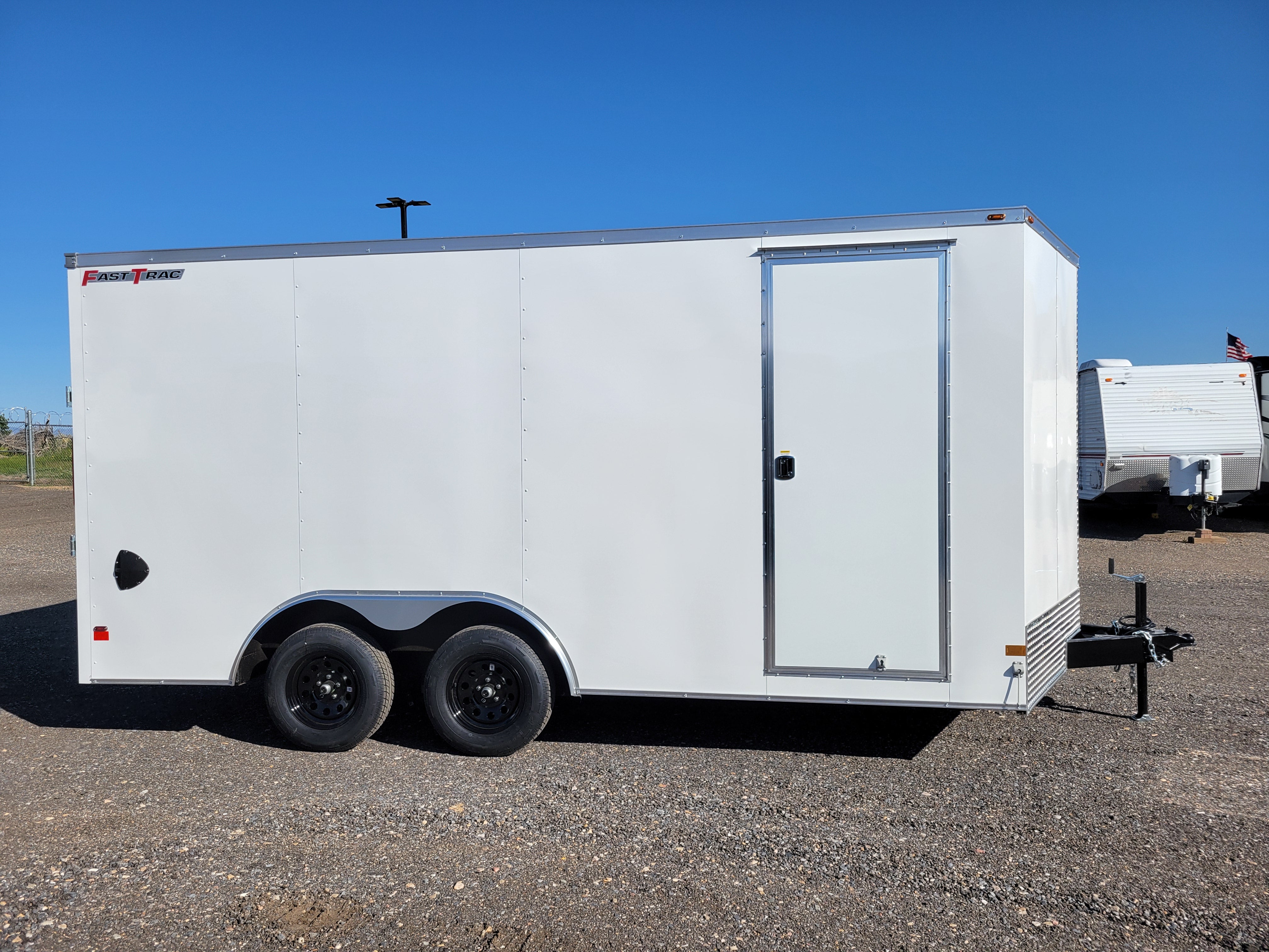 2025 Wells Cargo 8.5 x 16 Deluxe Enclosed Trailer