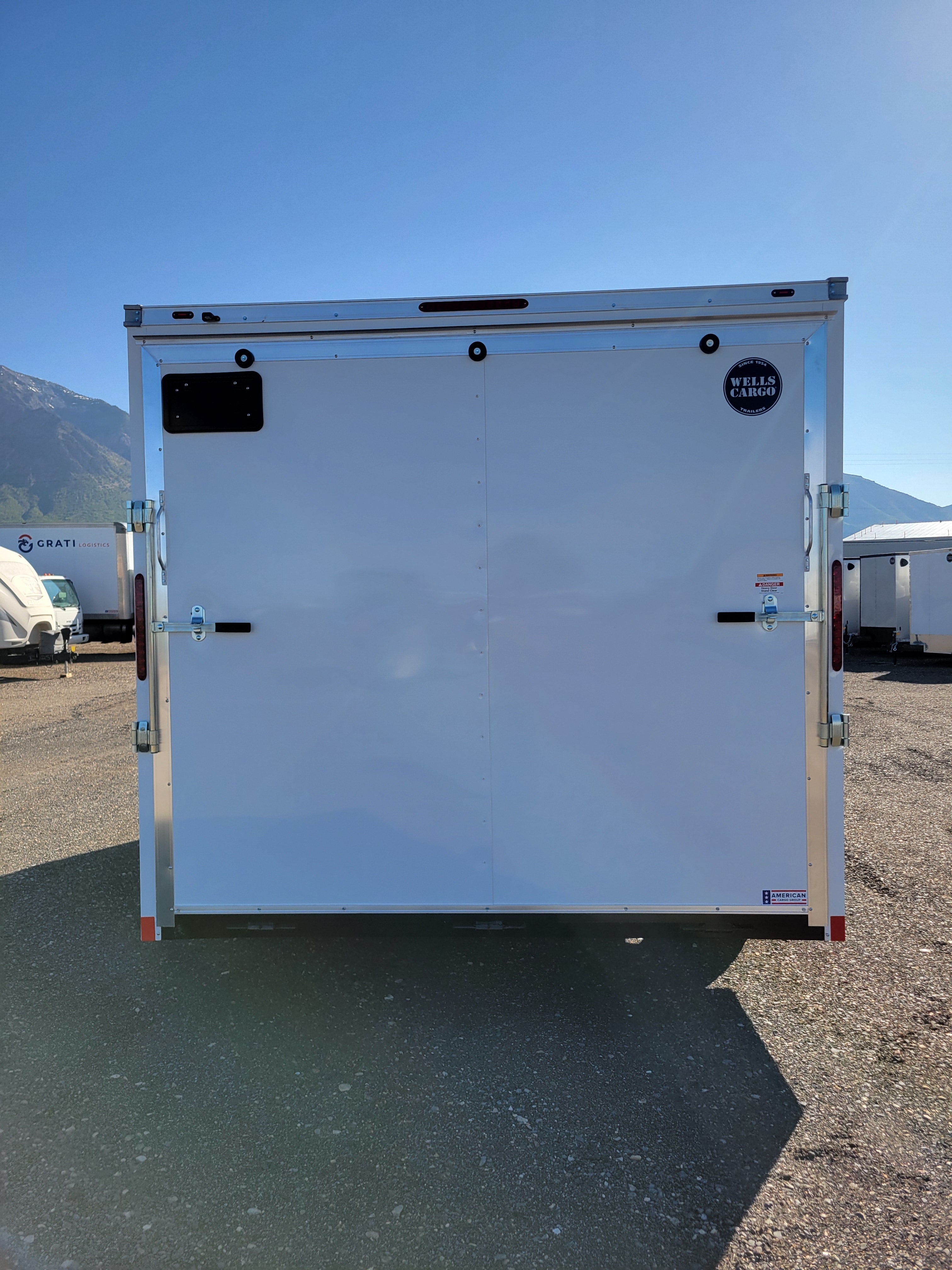 2025 Wells Cargo 8.5 x 16 Deluxe Enclosed Trailer