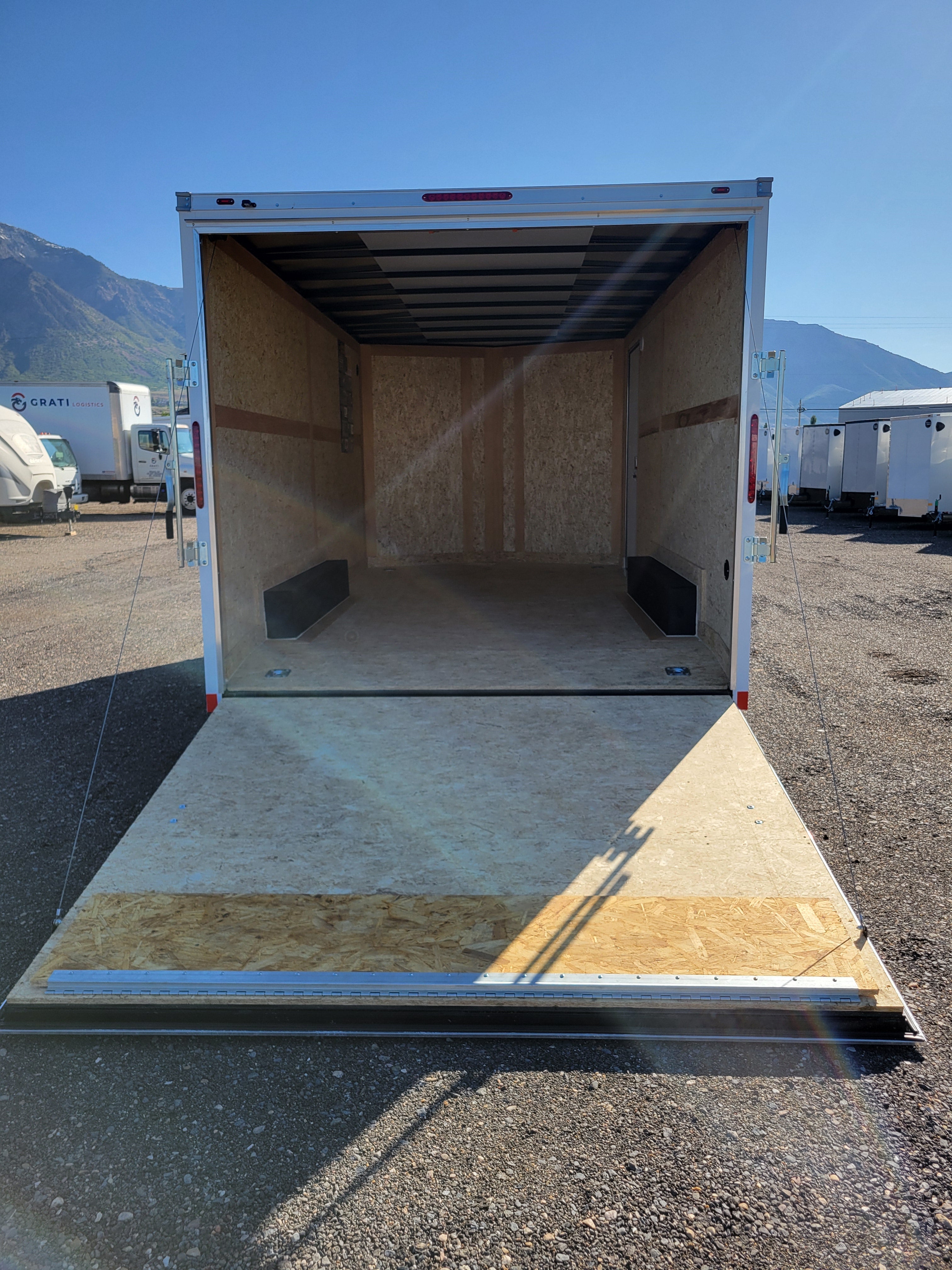 2025 Wells Cargo 8.5 x 16 Deluxe Enclosed Trailer