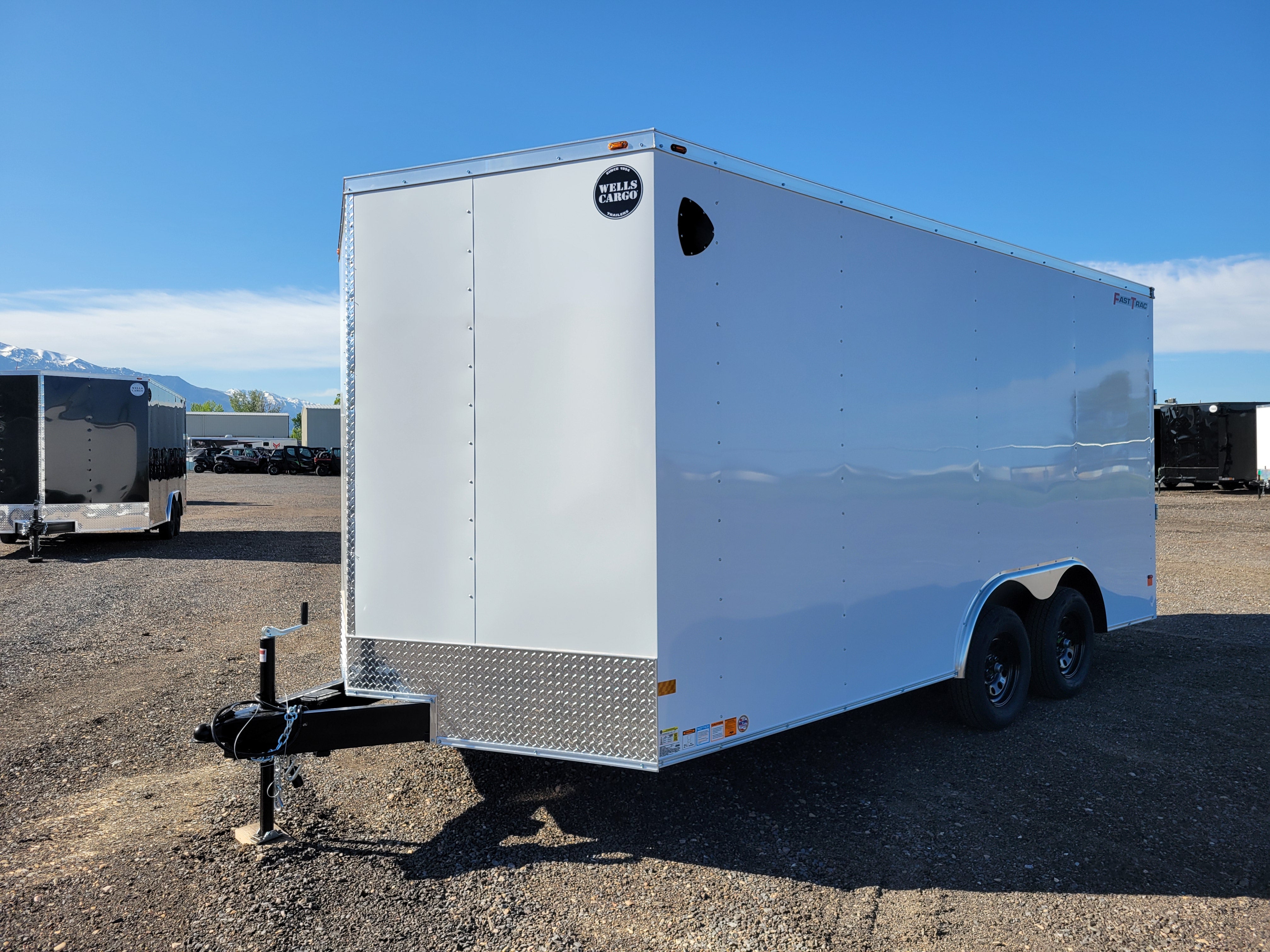 2025 Wells Cargo 8.5 x 16 Deluxe Enclosed Trailer