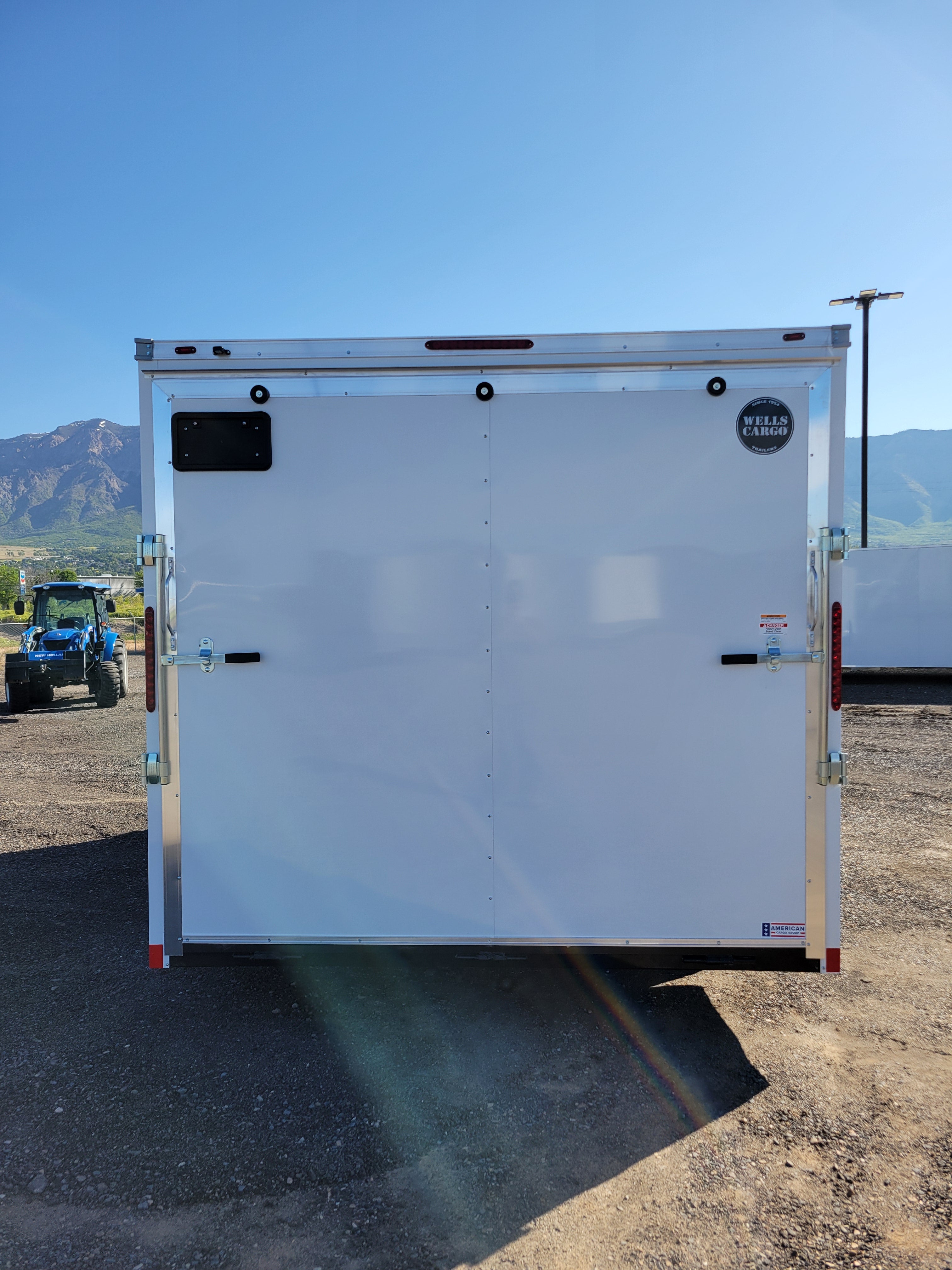2025 Wells Cargo 8.5 x 16 Deluxe Enclosed Trailer