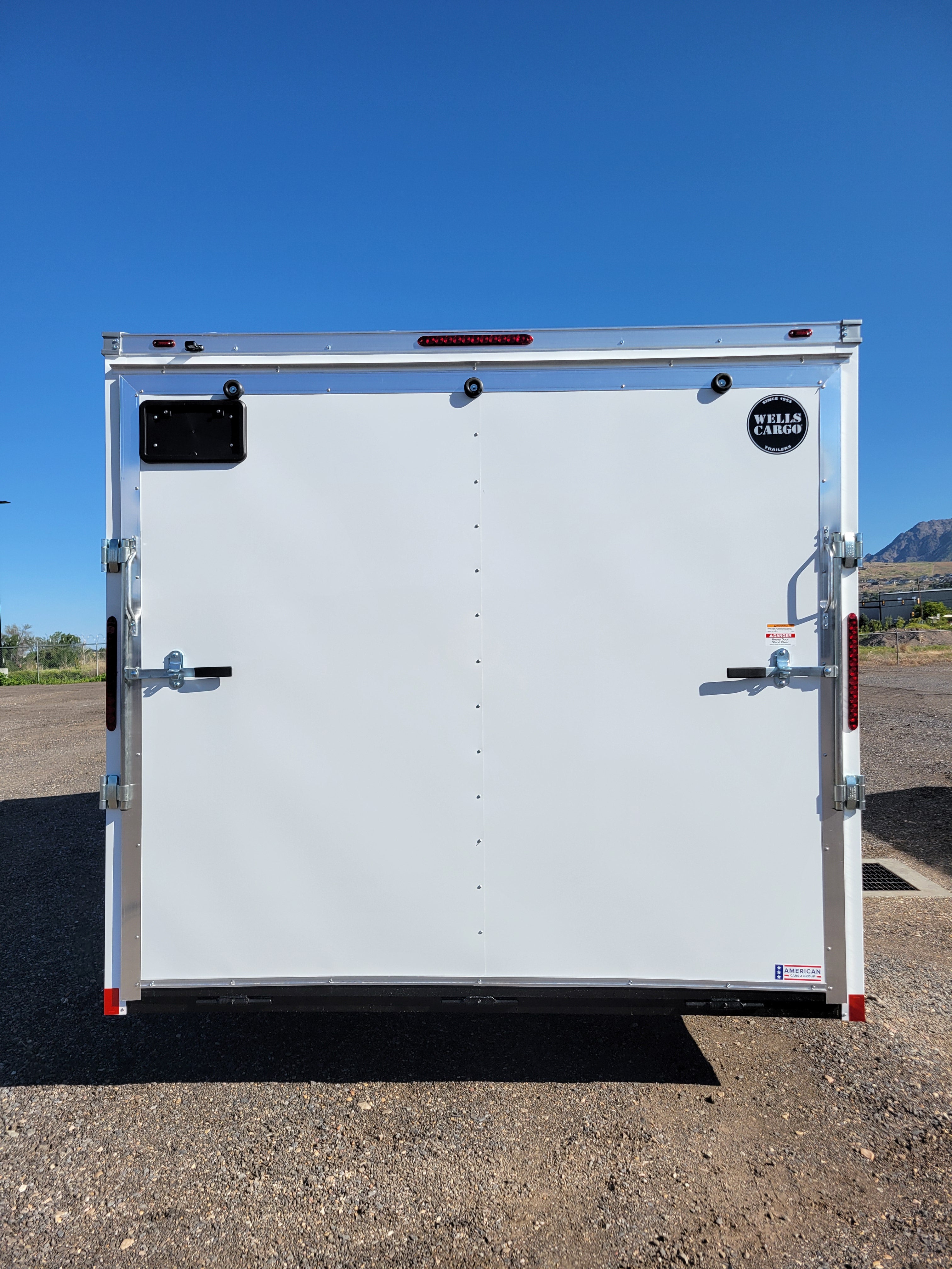 2025 Wells Cargo 8.5 x 16 Deluxe Enclosed Trailer