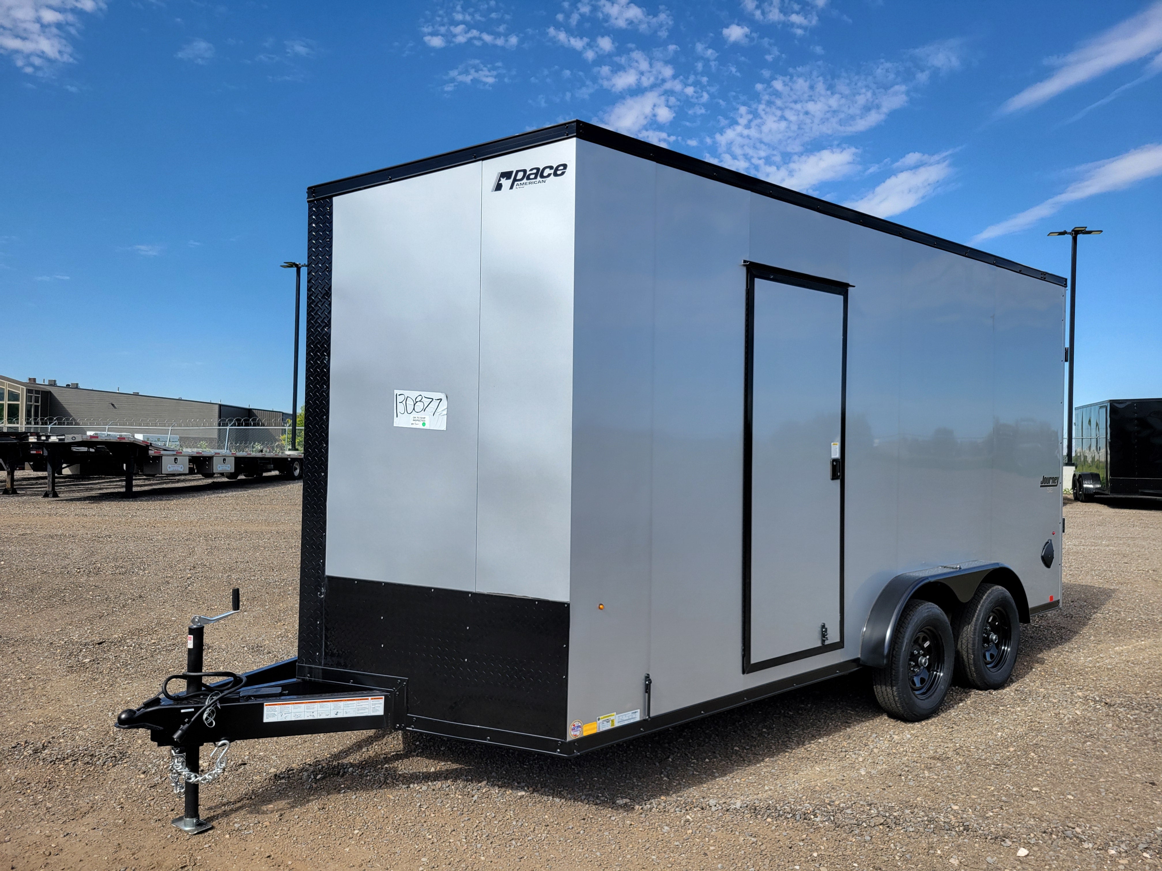 2025 Pace 7.5 x 16 Journey Enclosed Trailer