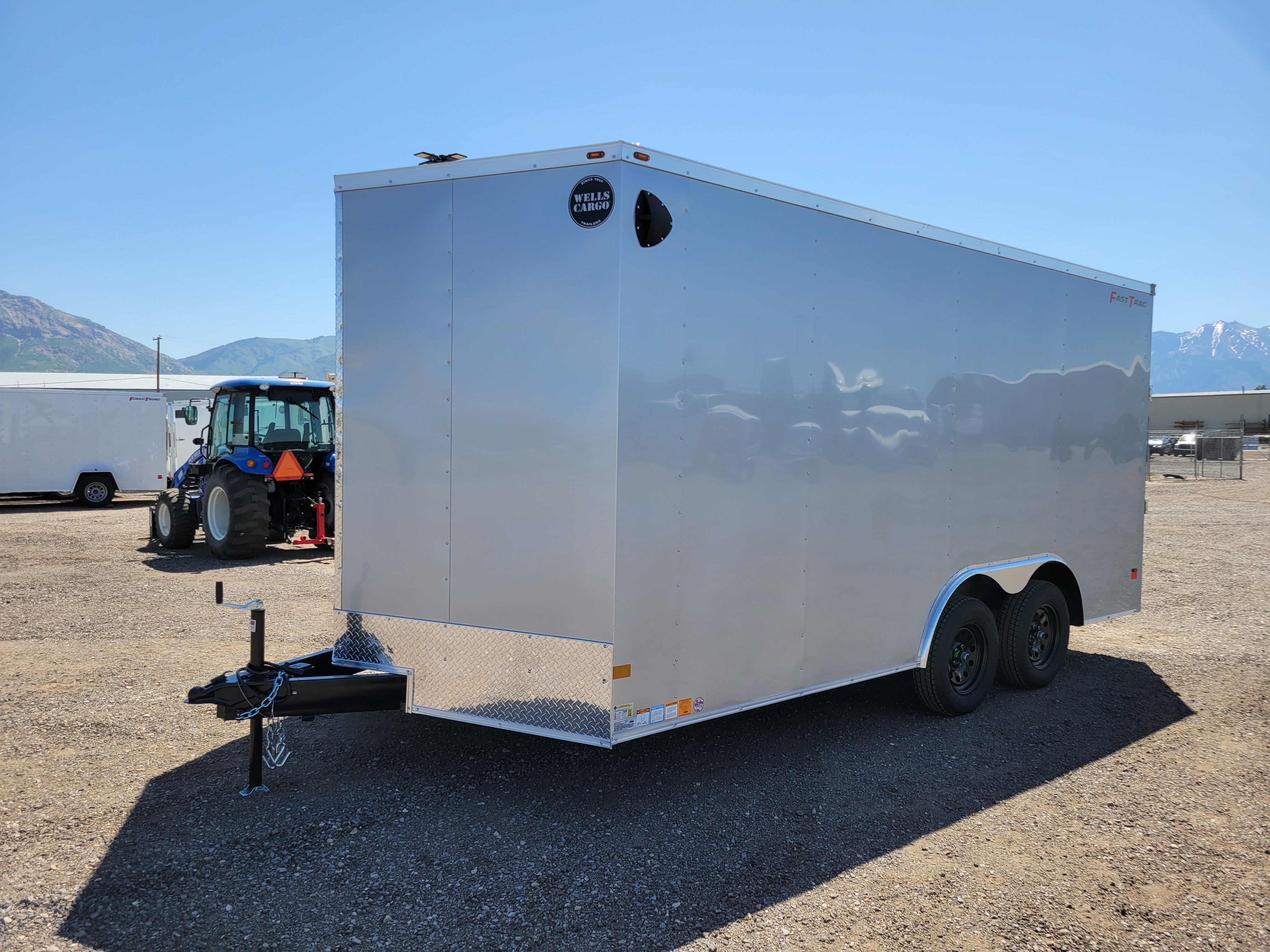 2025 Wells Cargo 8.5 x 16 Deluxe Enclosed Trailer