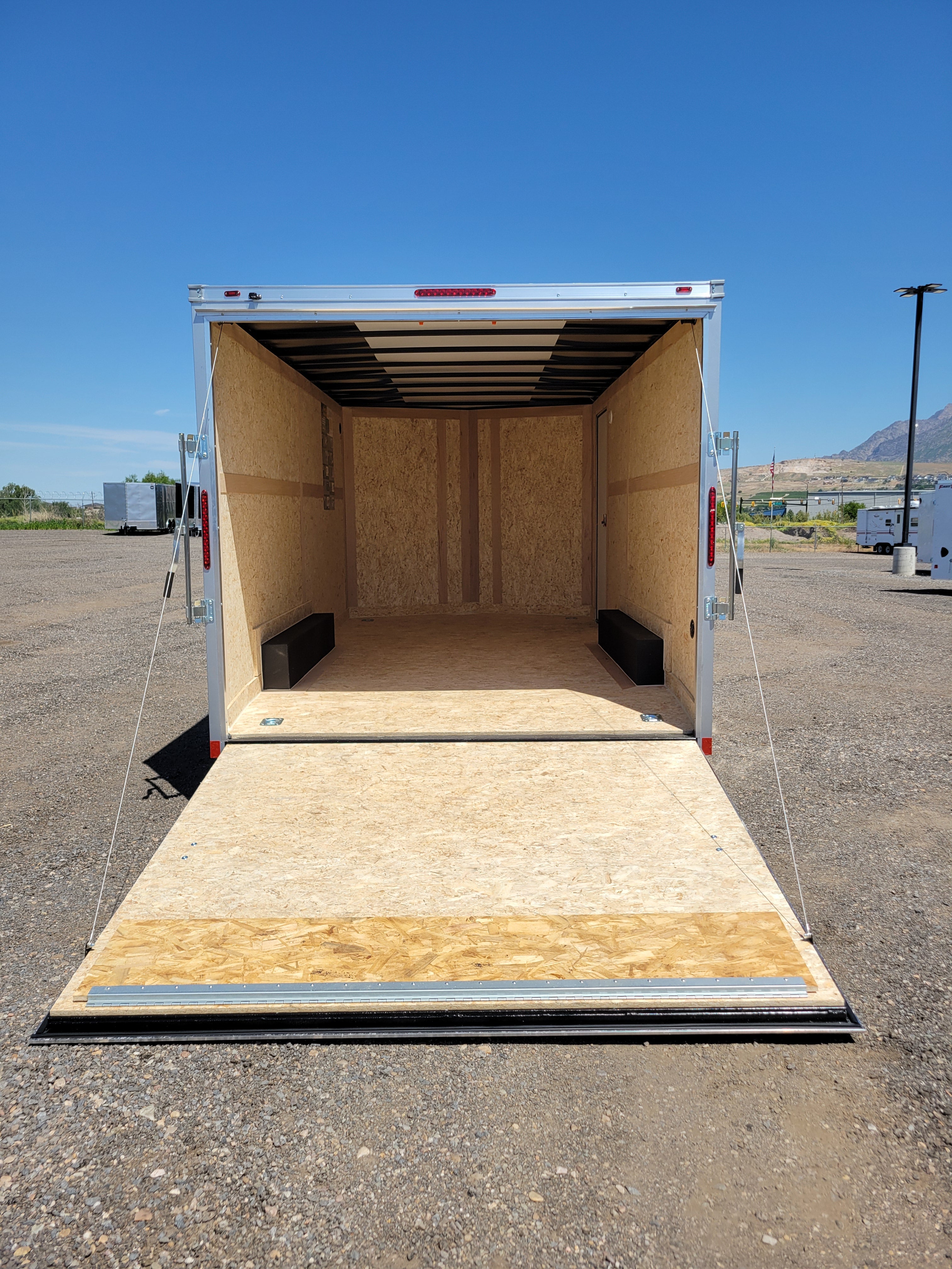2025 Wells Cargo 8.5 x 16 Deluxe Enclosed Trailer