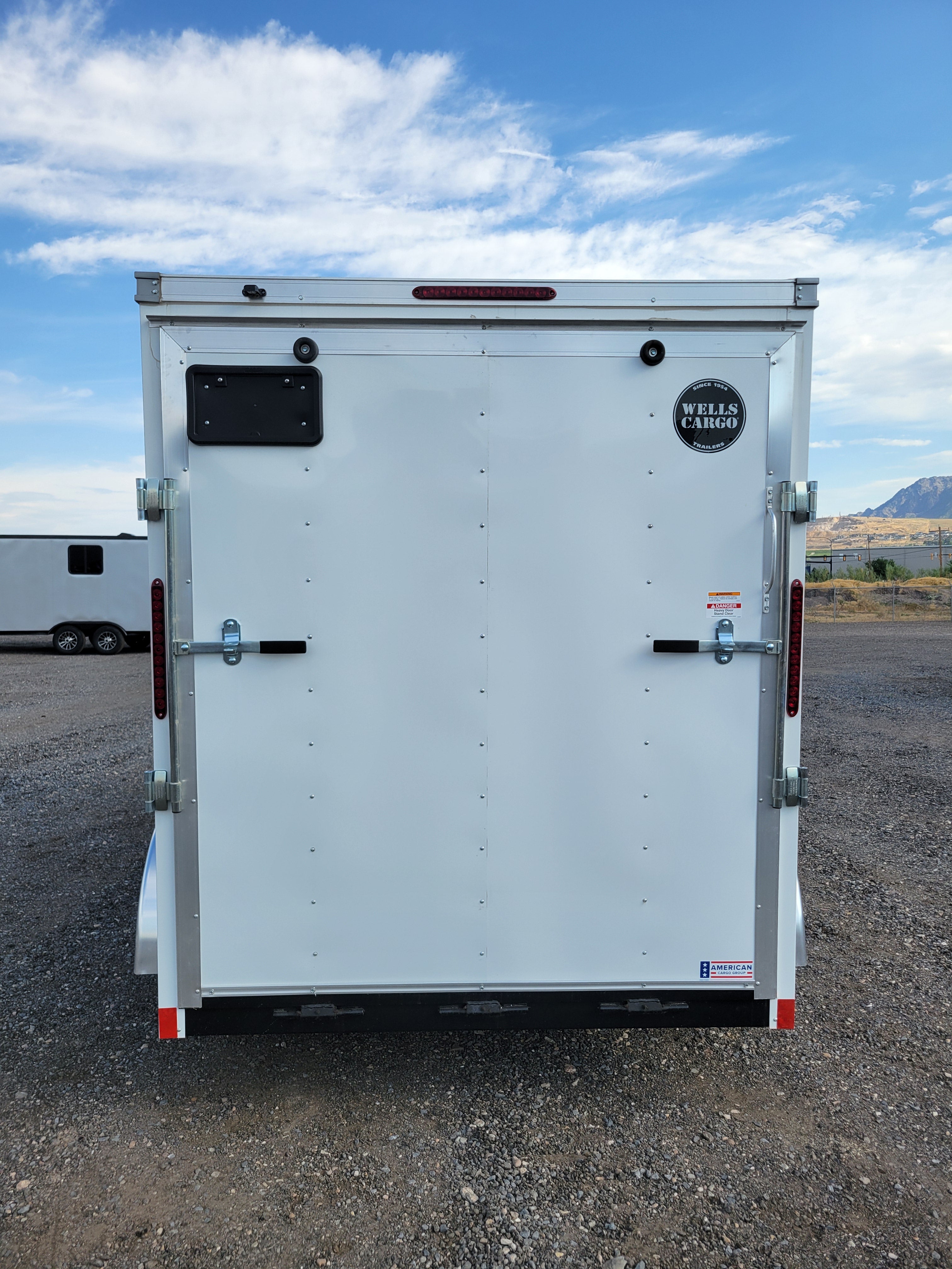 2025 Wells Cargo 6 x 12 Enclosed Trailer