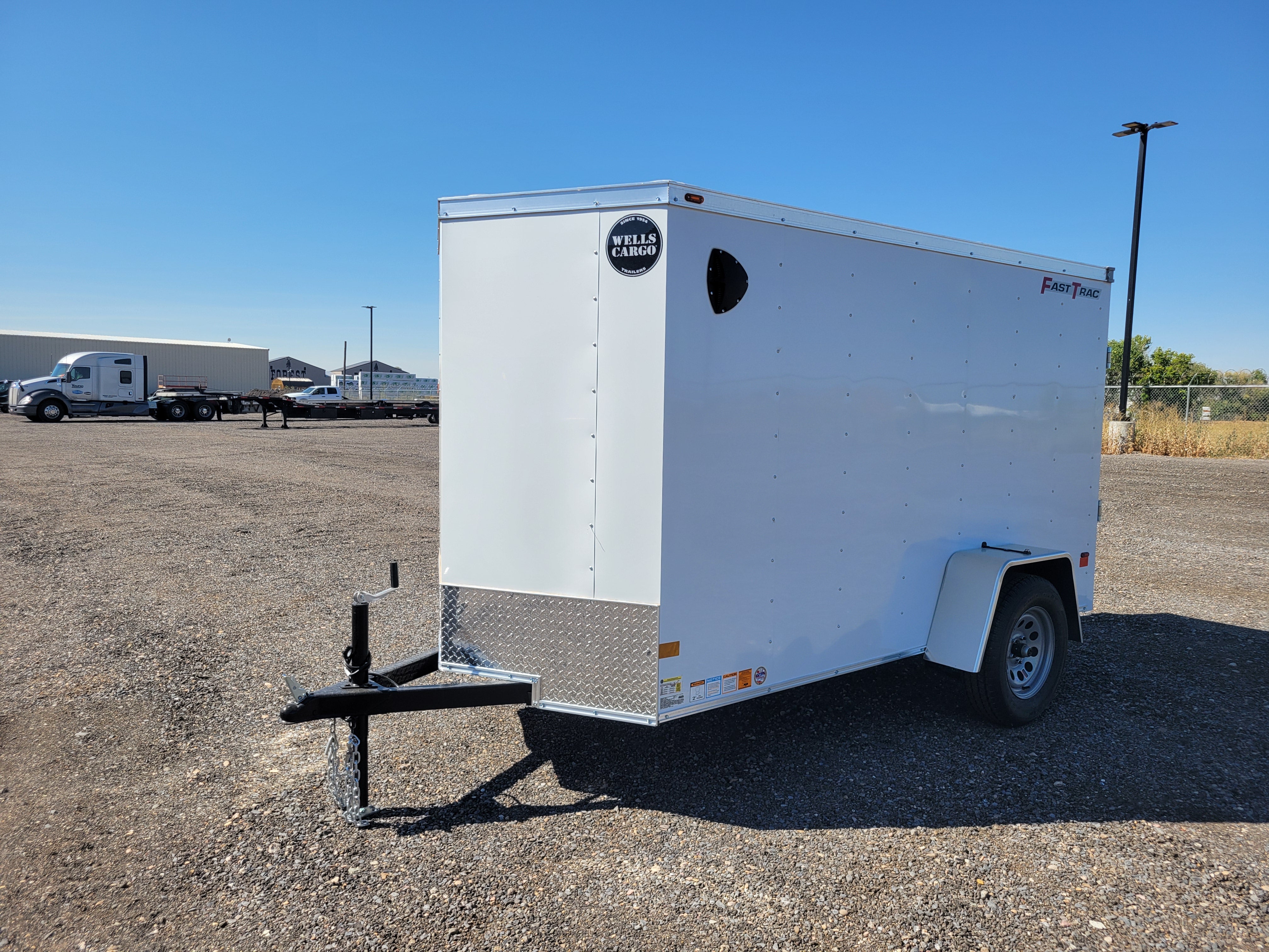 2026 Wells Cargo 6 x 10 Enclosed Trailer