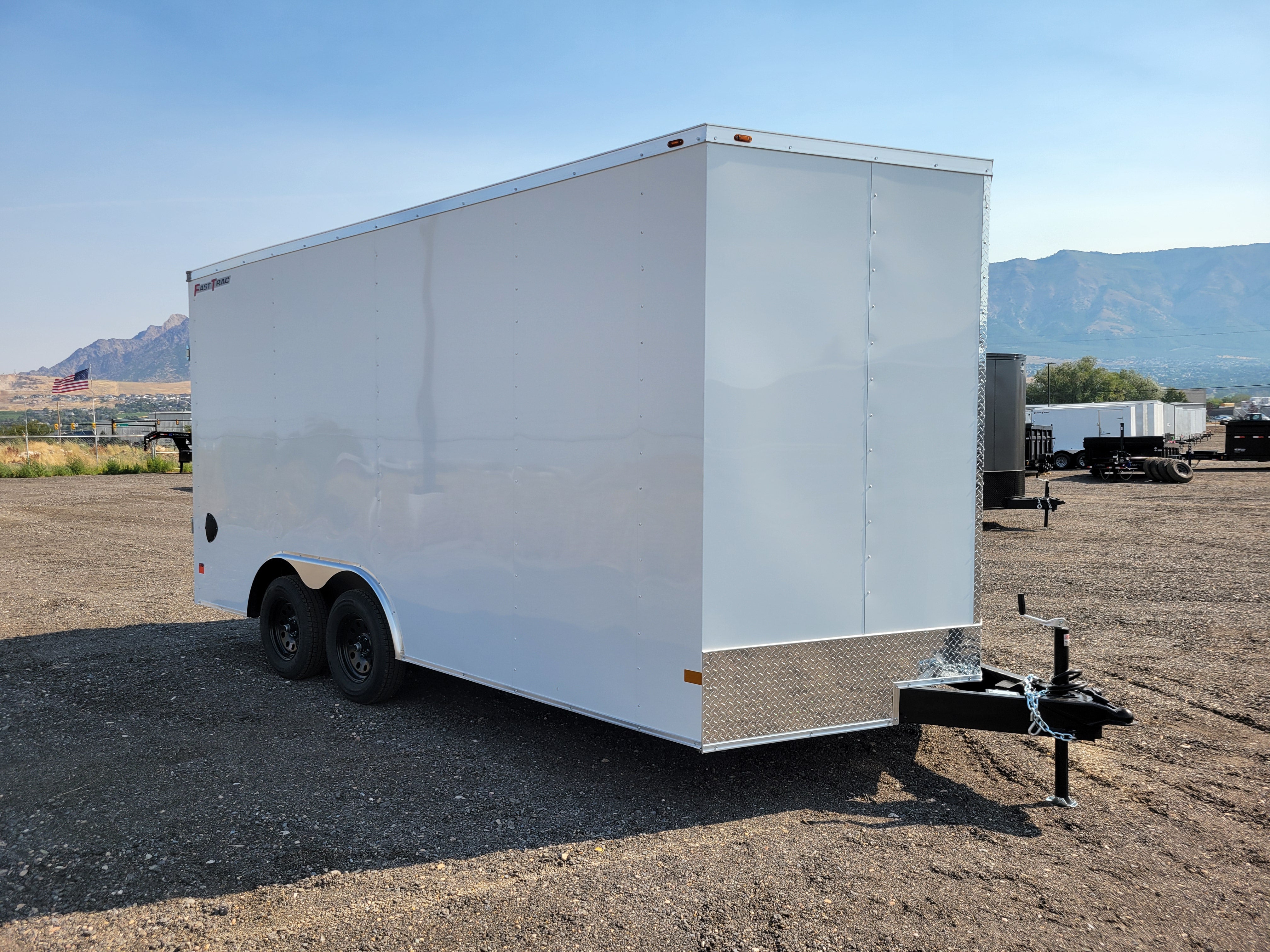 2026 Wells Cargo 8.5 x 16 Deluxe Enclosed Trailer