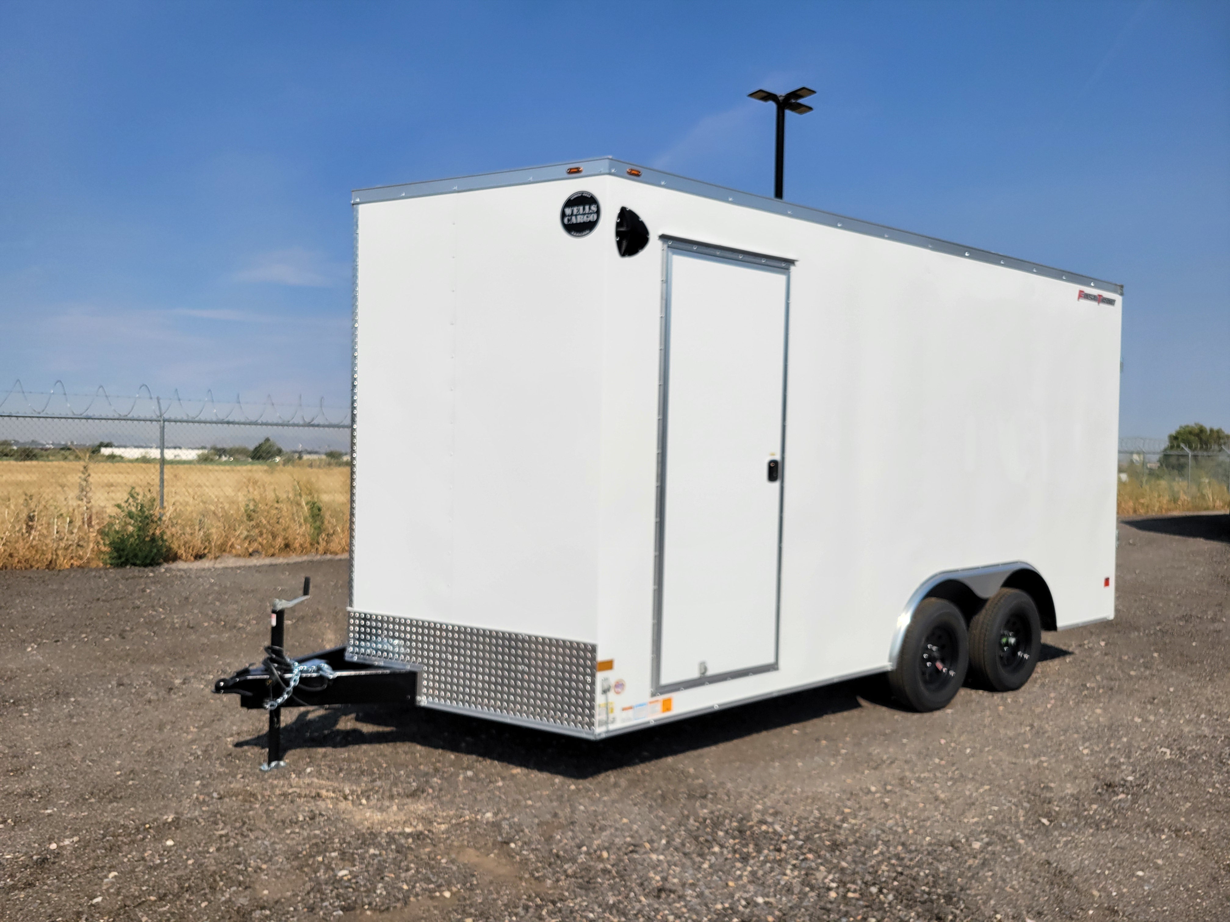2026 Wells Cargo 8.5 x 16 Deluxe Enclosed Trailer