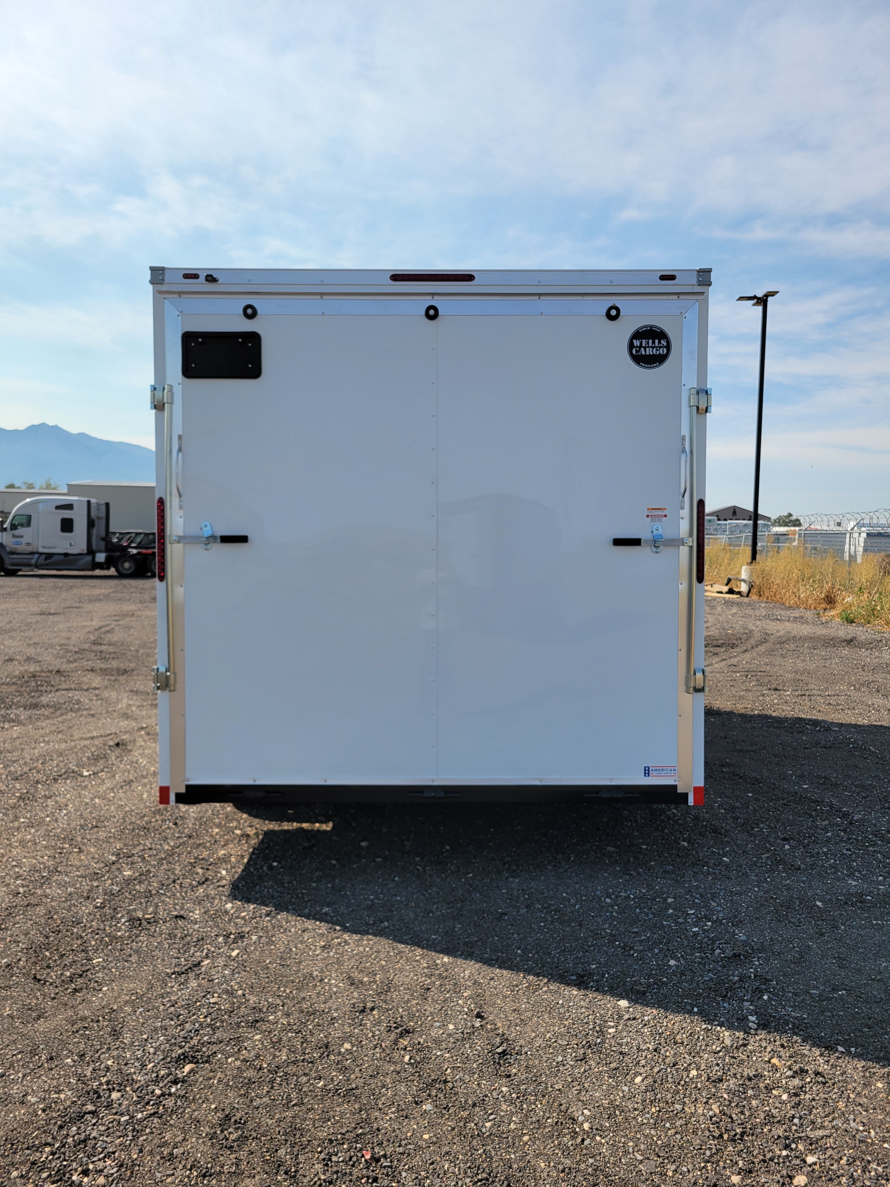 2026 Wells Cargo 8.5 x 16 Deluxe Enclosed Trailer