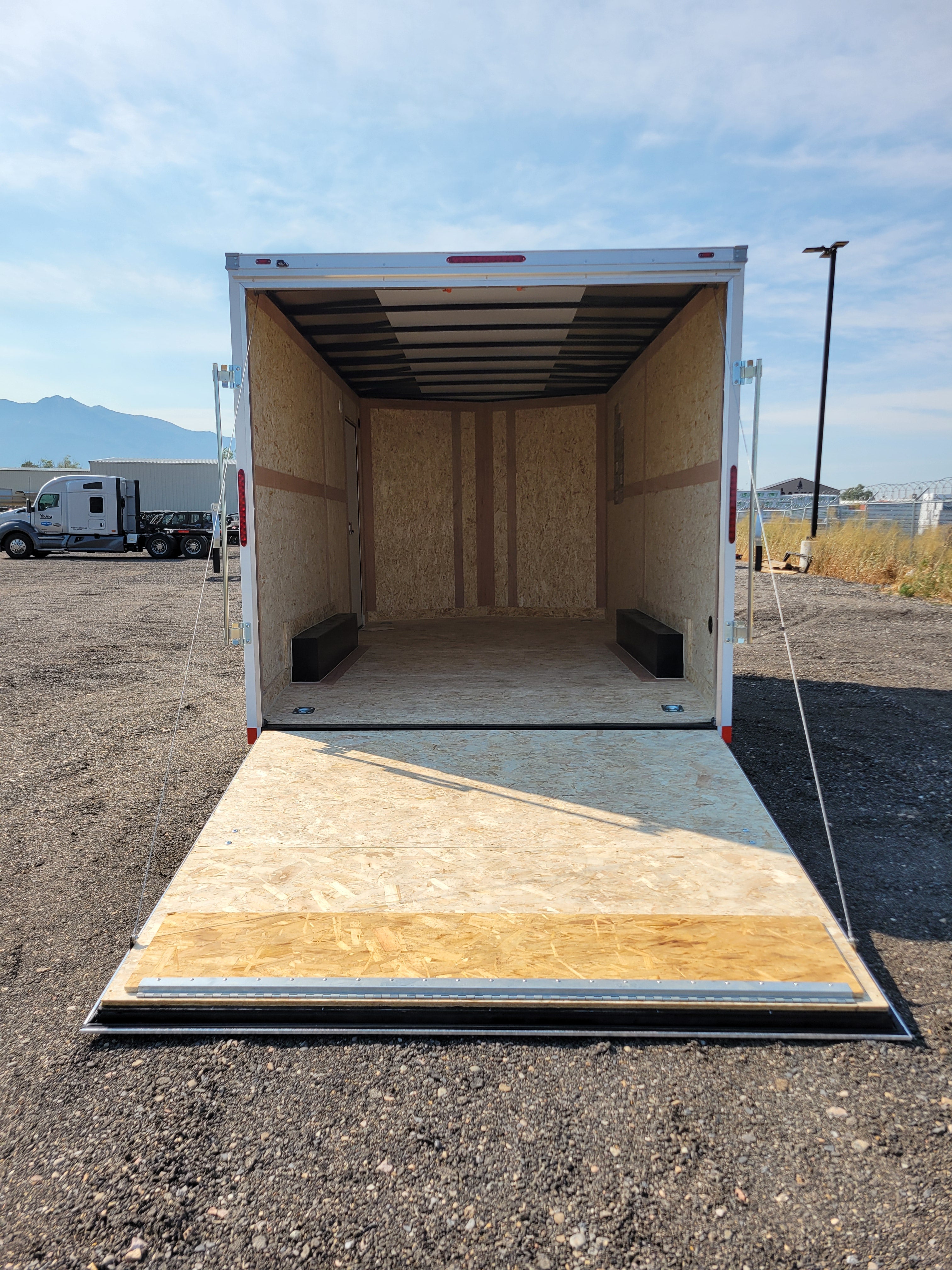 2026 Wells Cargo 8.5 x 16 Deluxe Enclosed Trailer