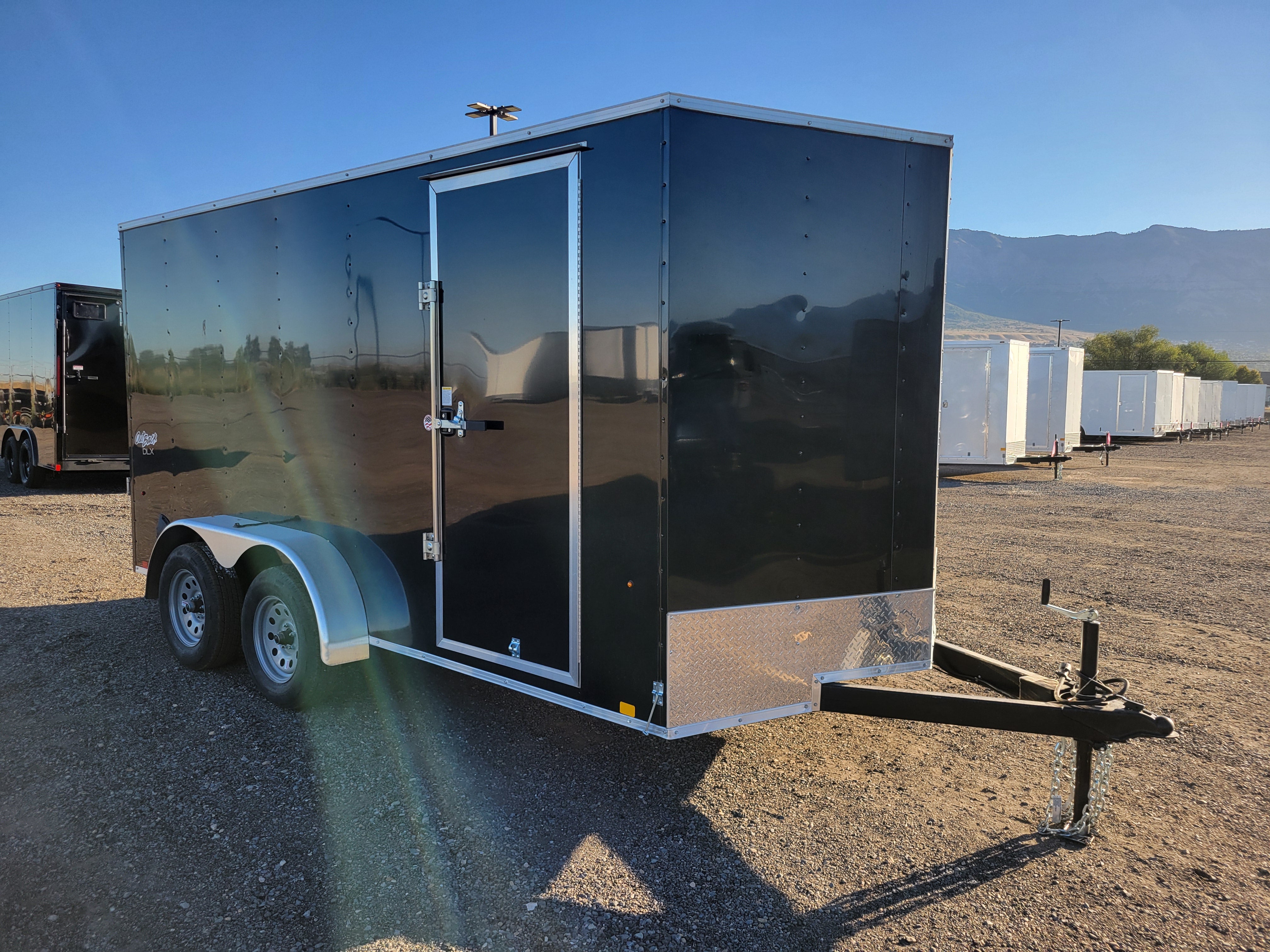 2025 Pace 7 x 14 Deluxe Enclosed Trailer