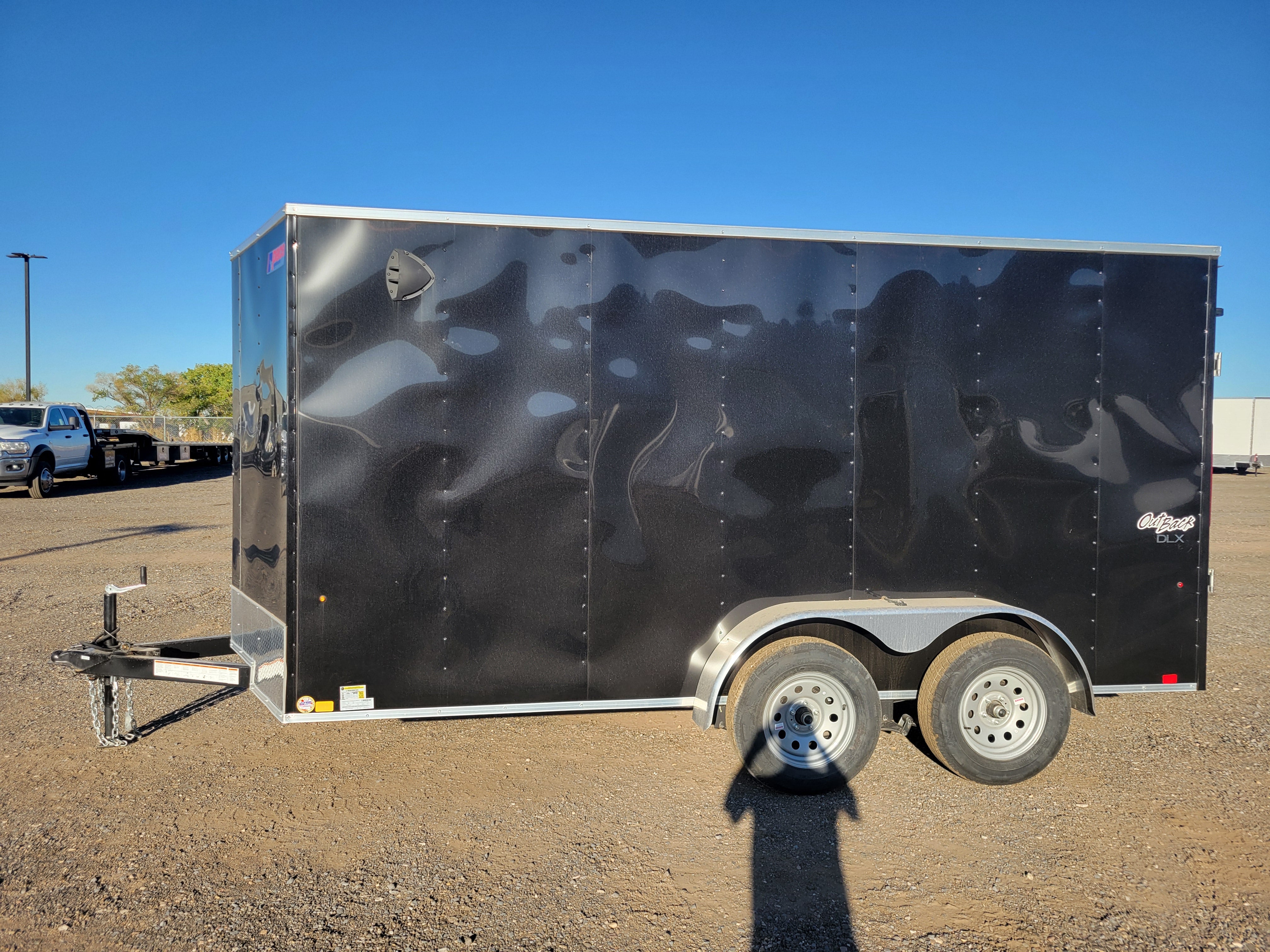 2025 Pace 7 x 14 Deluxe Enclosed Trailer