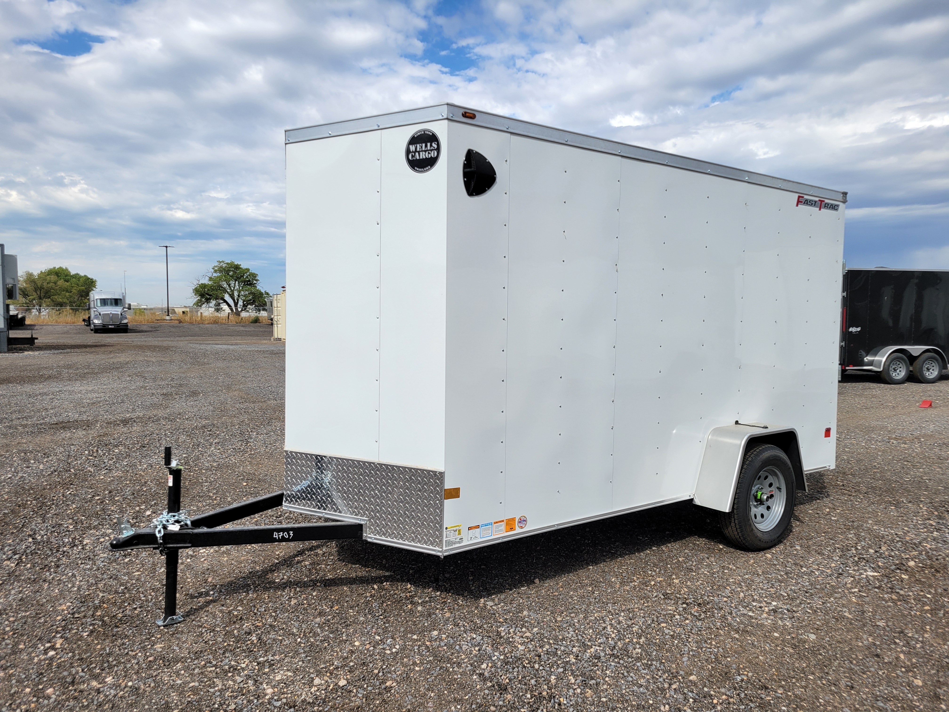 2026 Wells Cargo 6 x 12 Enclosed Trailer