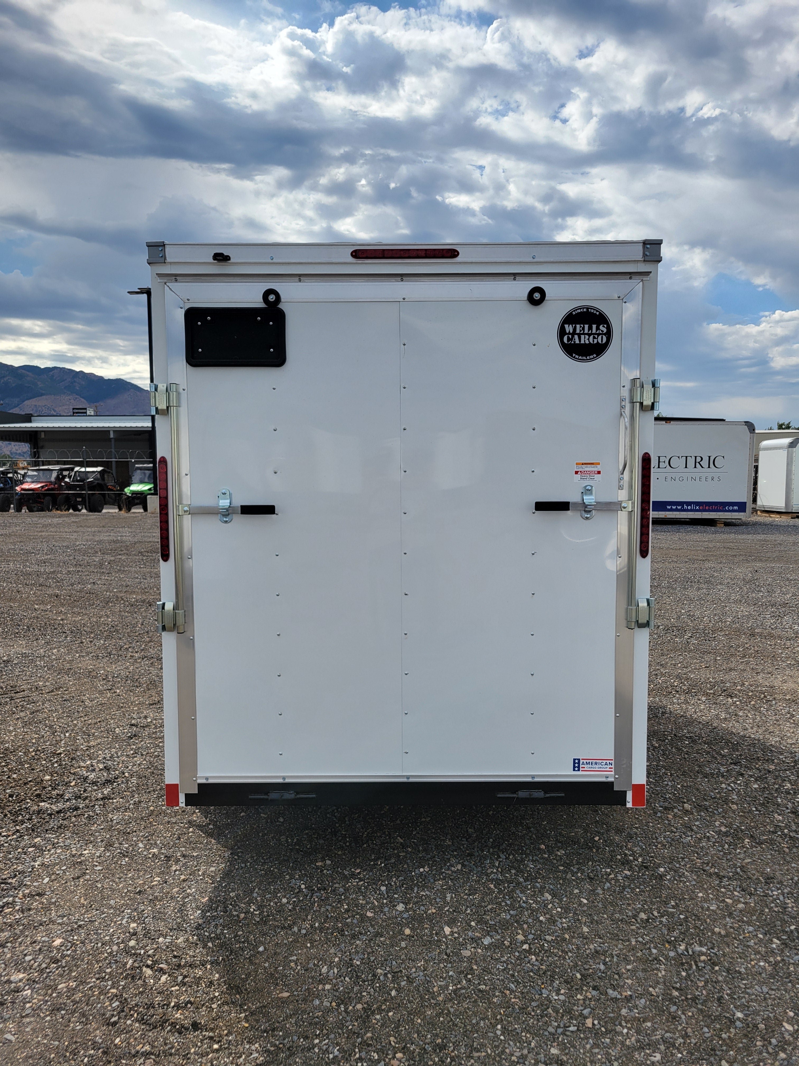 2026 Wells Cargo 6 x 12 Enclosed Trailer