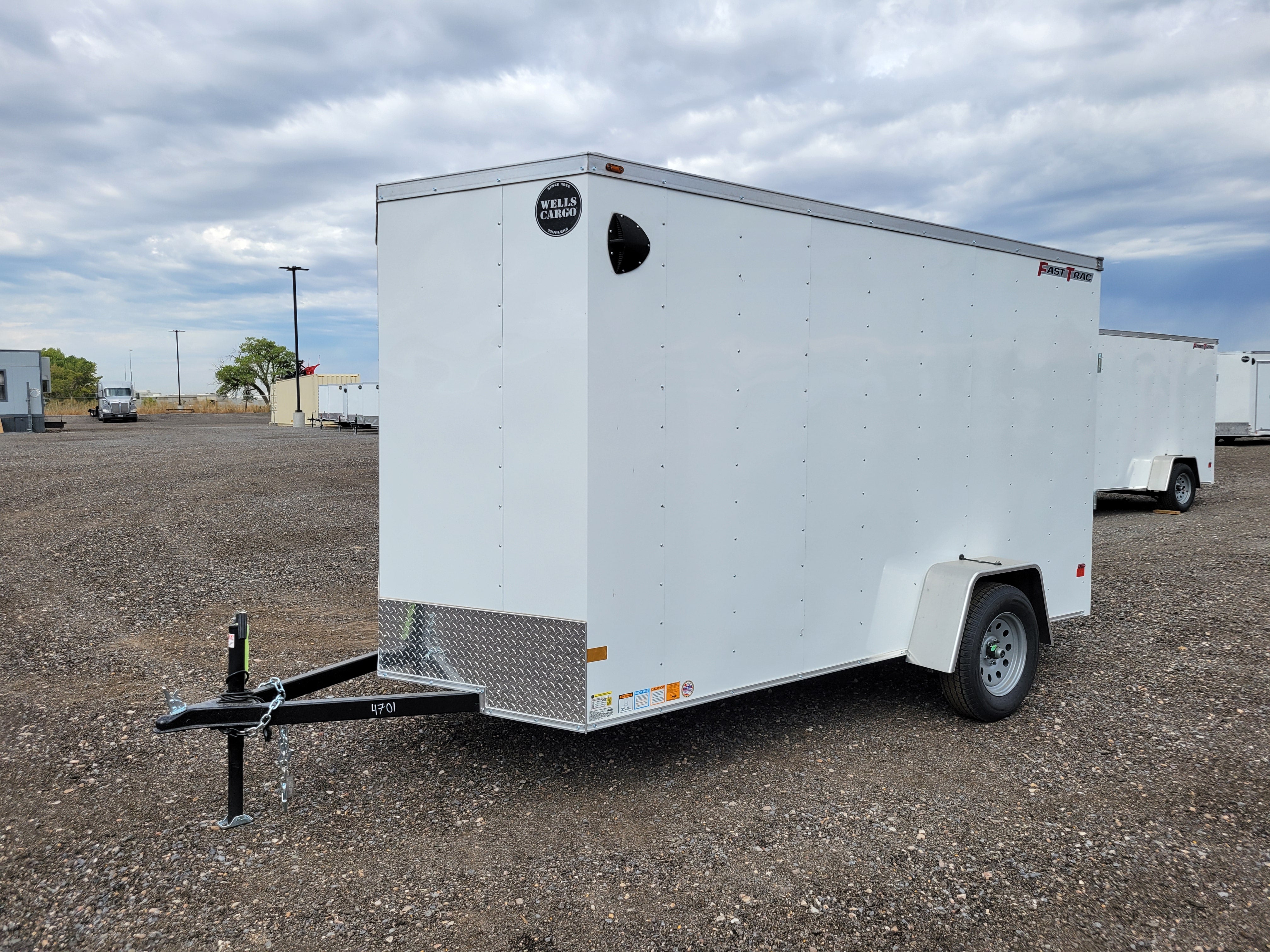 2026 Wells Cargo 6 x 12 Enclosed Trailer