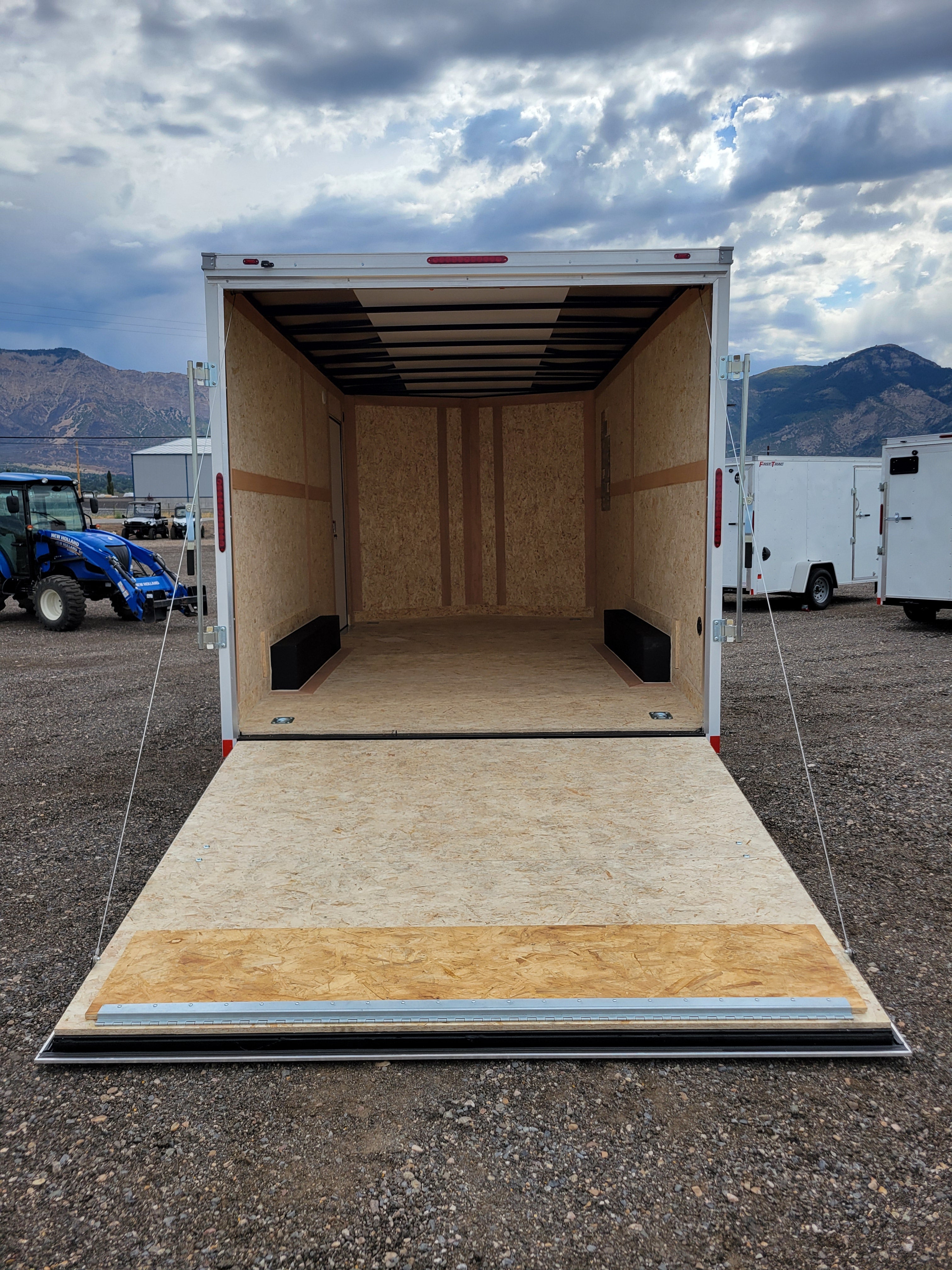 2026 Wells Cargo 8.5 x 16 Deluxe Enclosed Trailer
