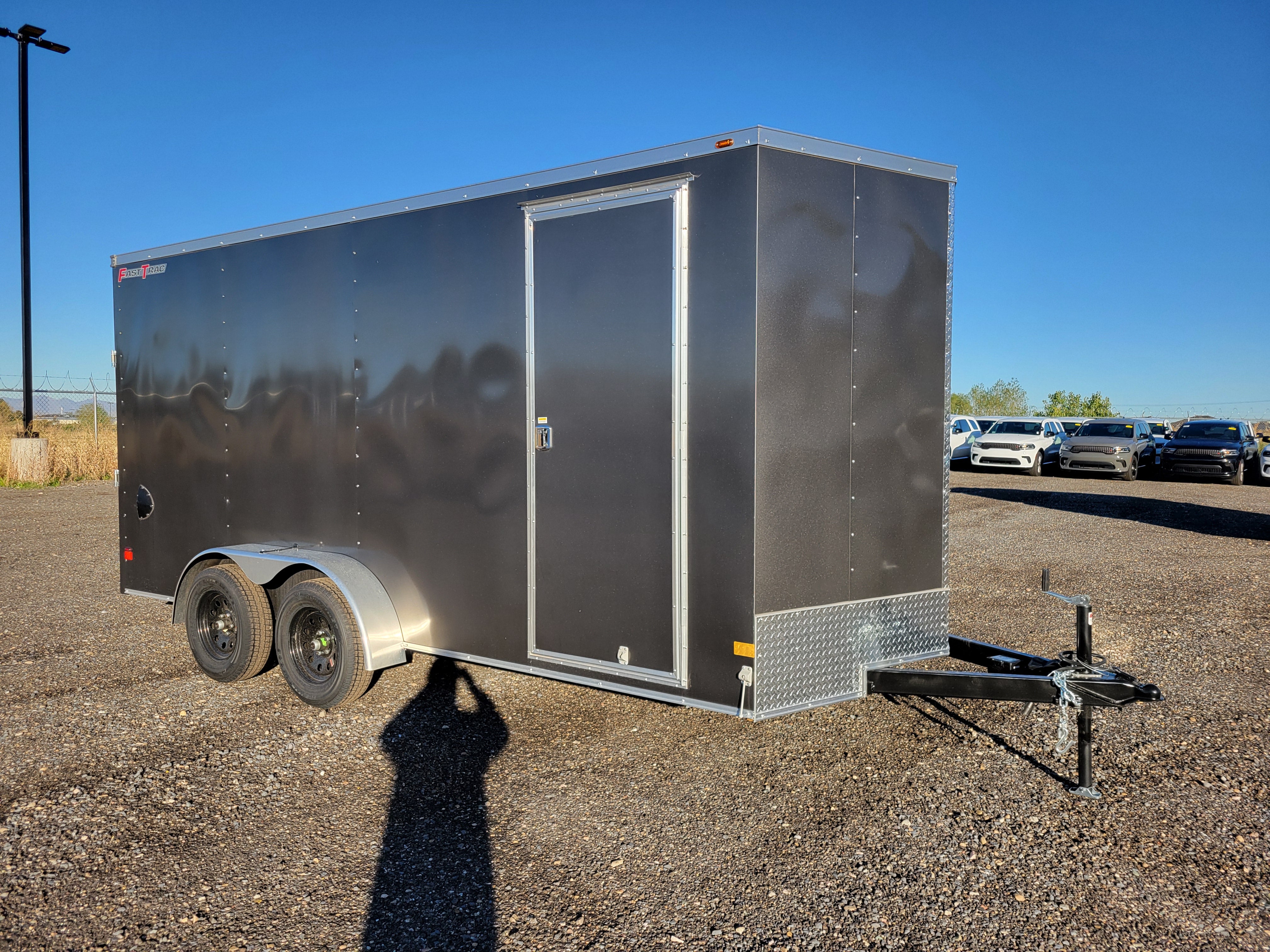 Wells Cargo 7 x 16 Deluxe Enclosed Trailer