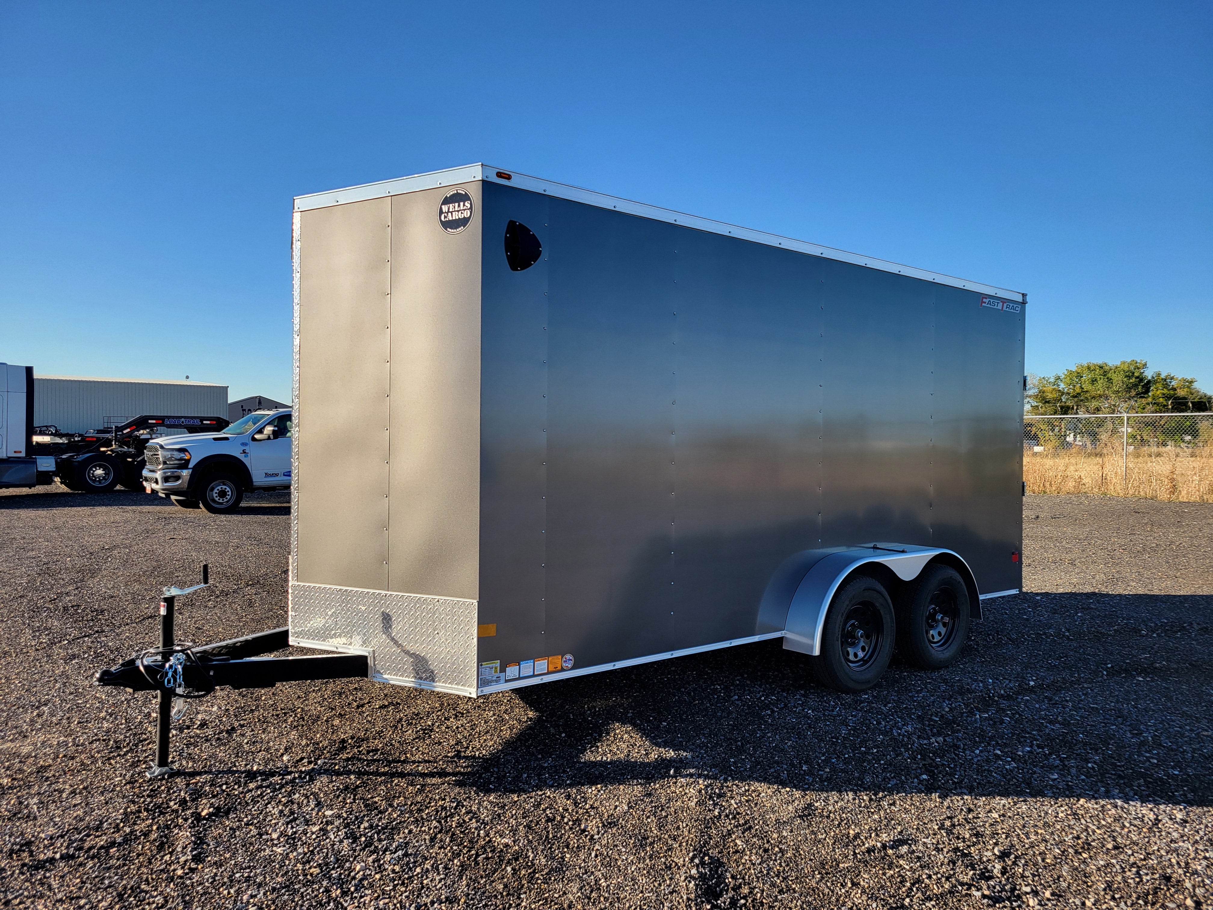 Wells Cargo 7 x 16 Deluxe Enclosed Trailer