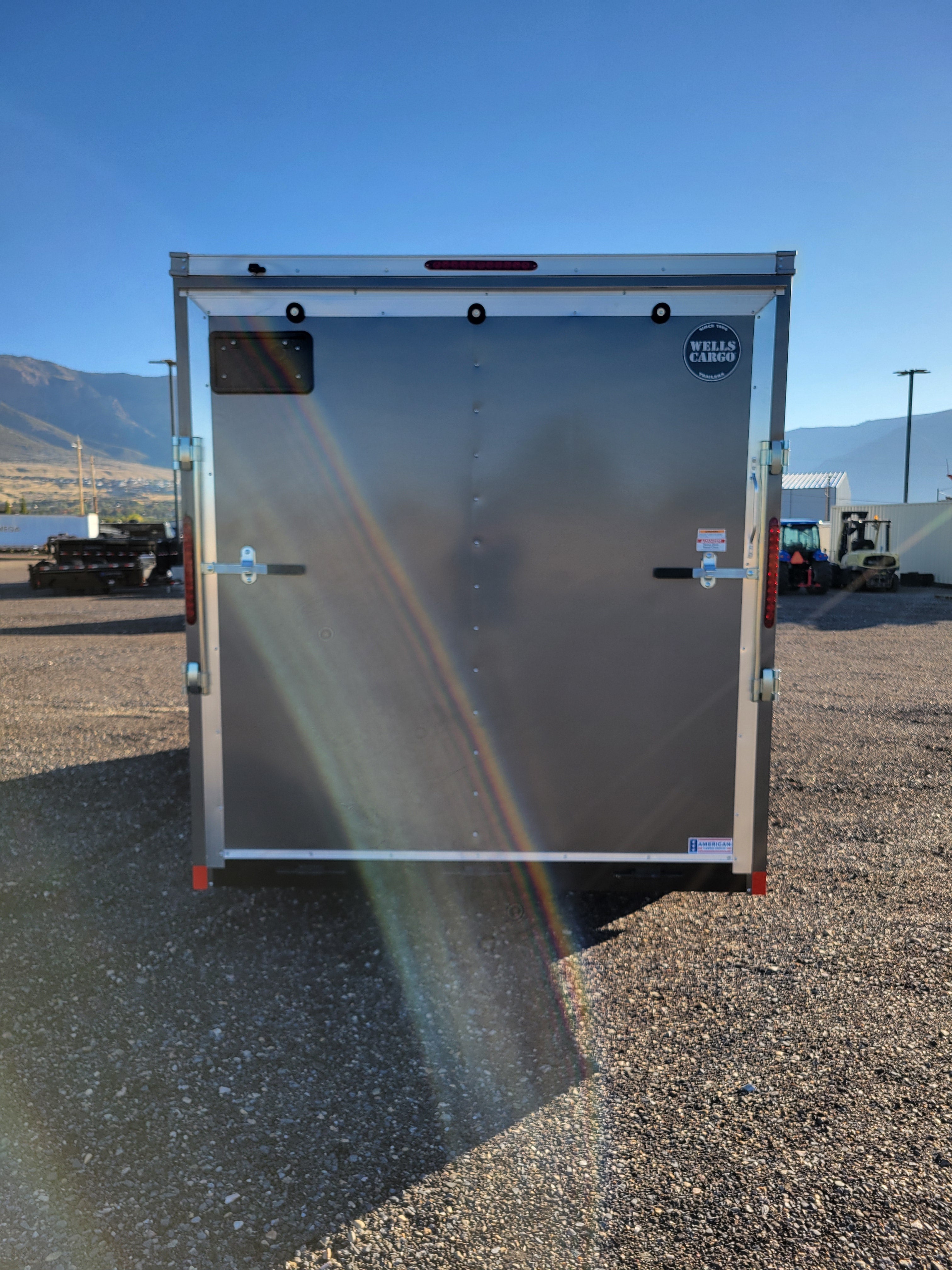 Wells Cargo 7 x 16 Deluxe Enclosed Trailer