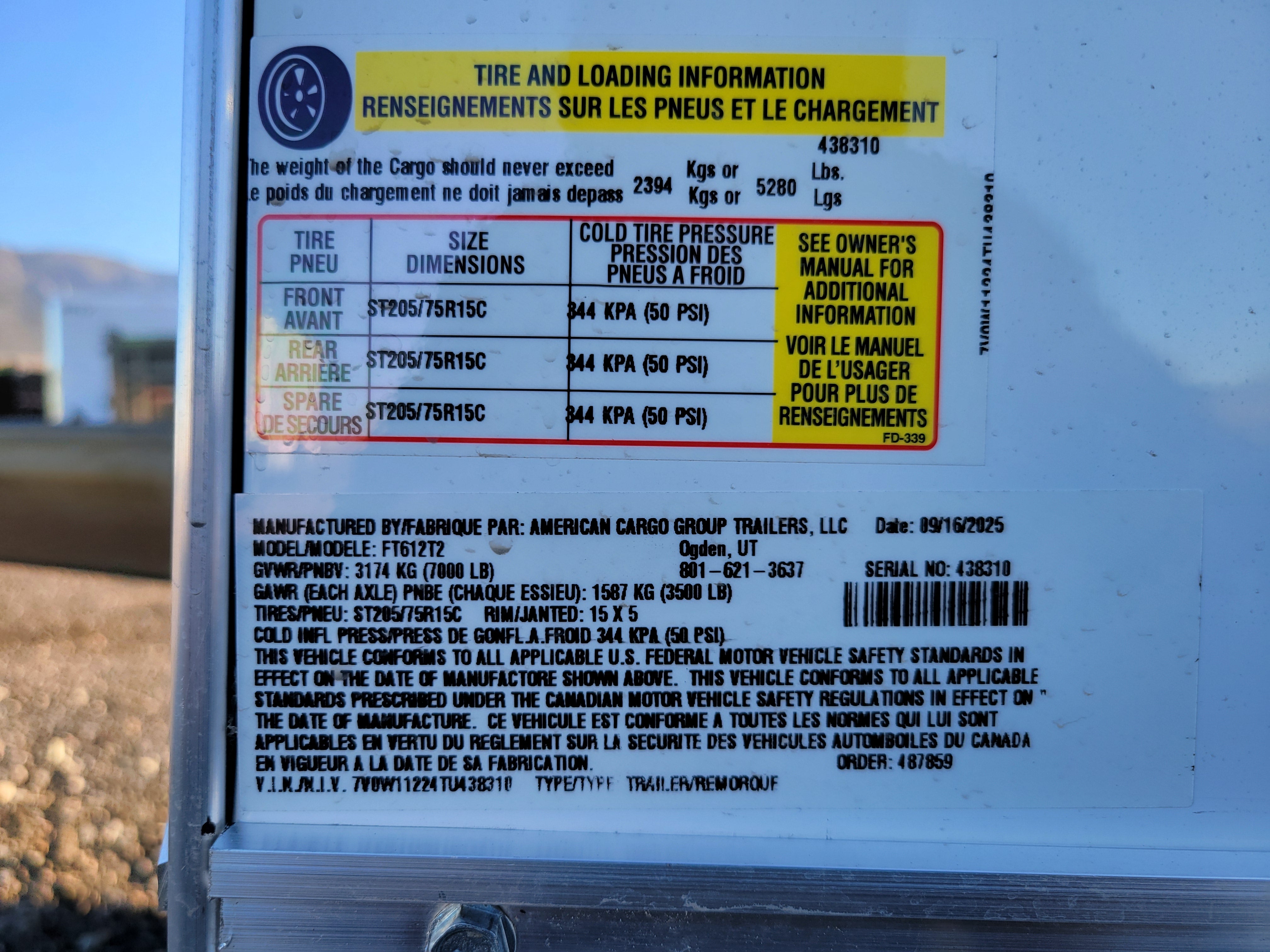 Wells Cargo 6 x 12 Deluxe Enclosed Trailer