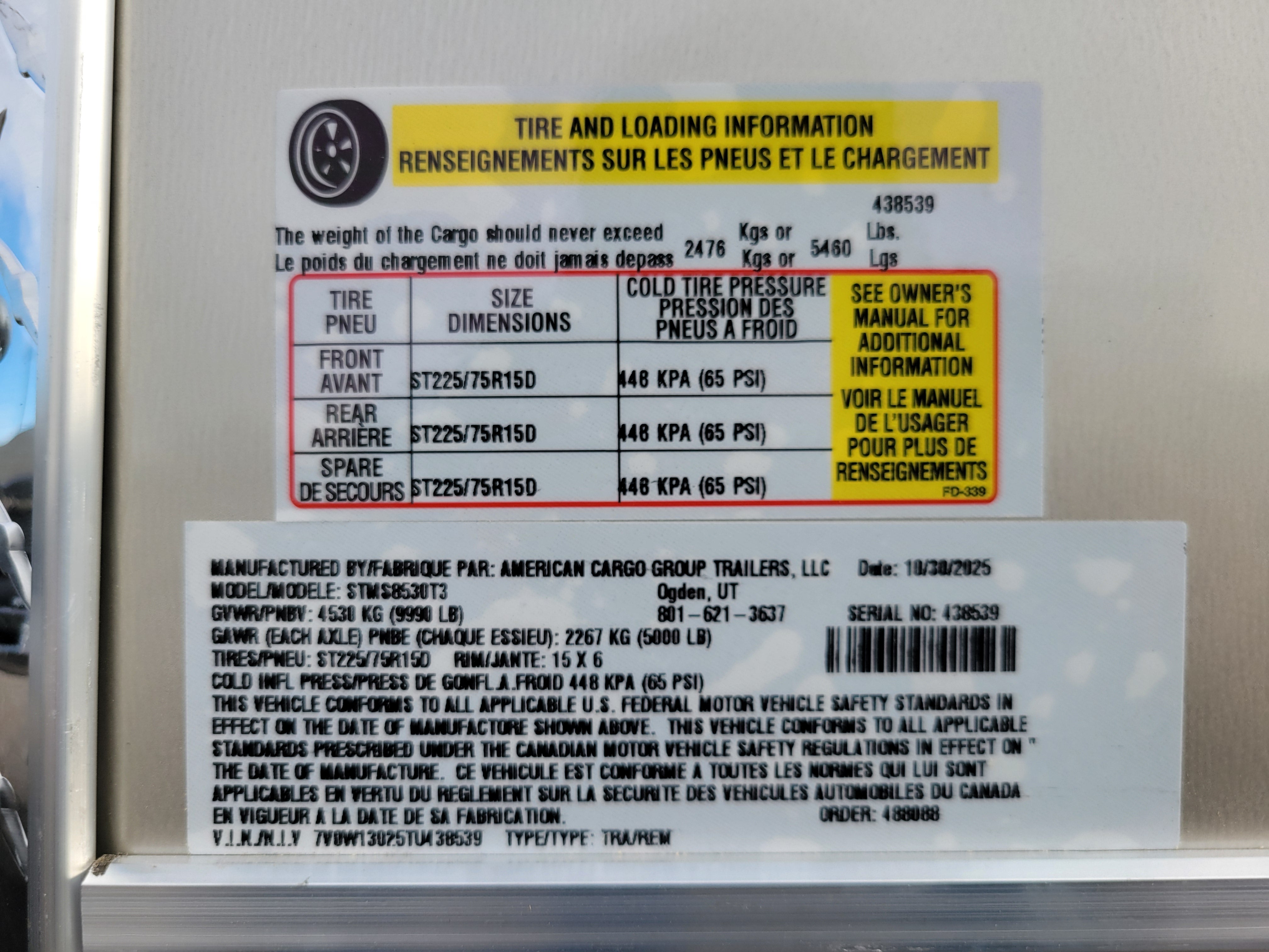 Wells Cargo 8.5 x 30 Enclosed Trailer