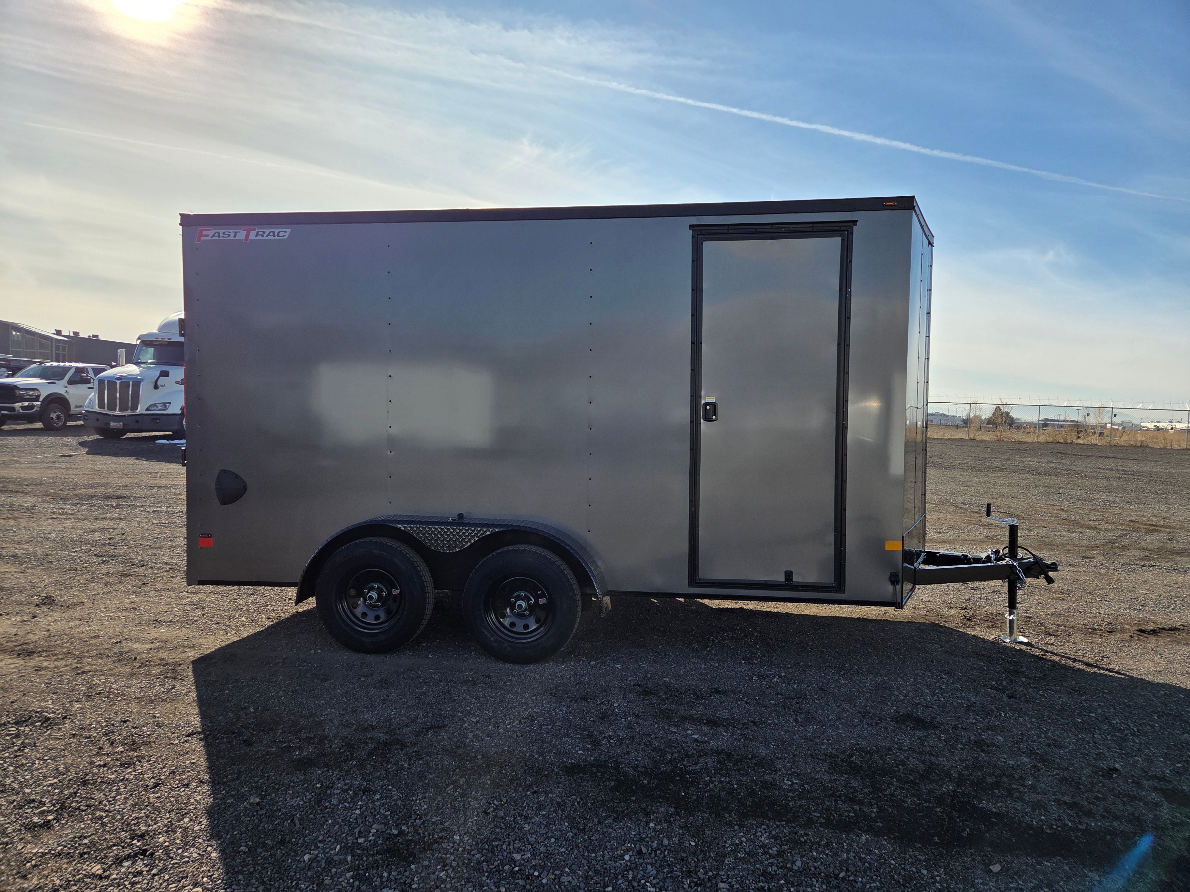 Wells Cargo 14' Enclosed Trailer Phantom PKG