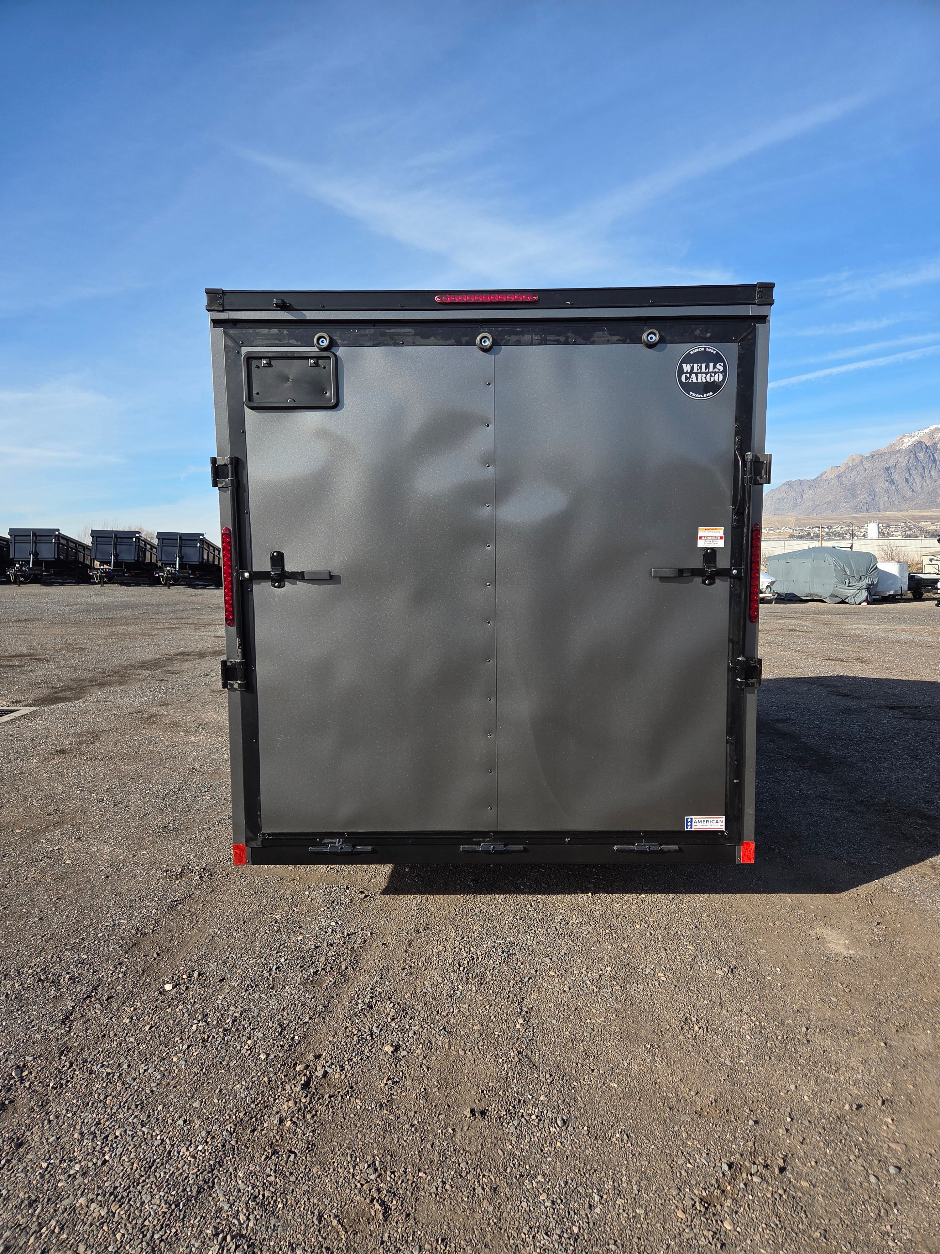 Wells Cargo 14' Enclosed Trailer Phantom PKG